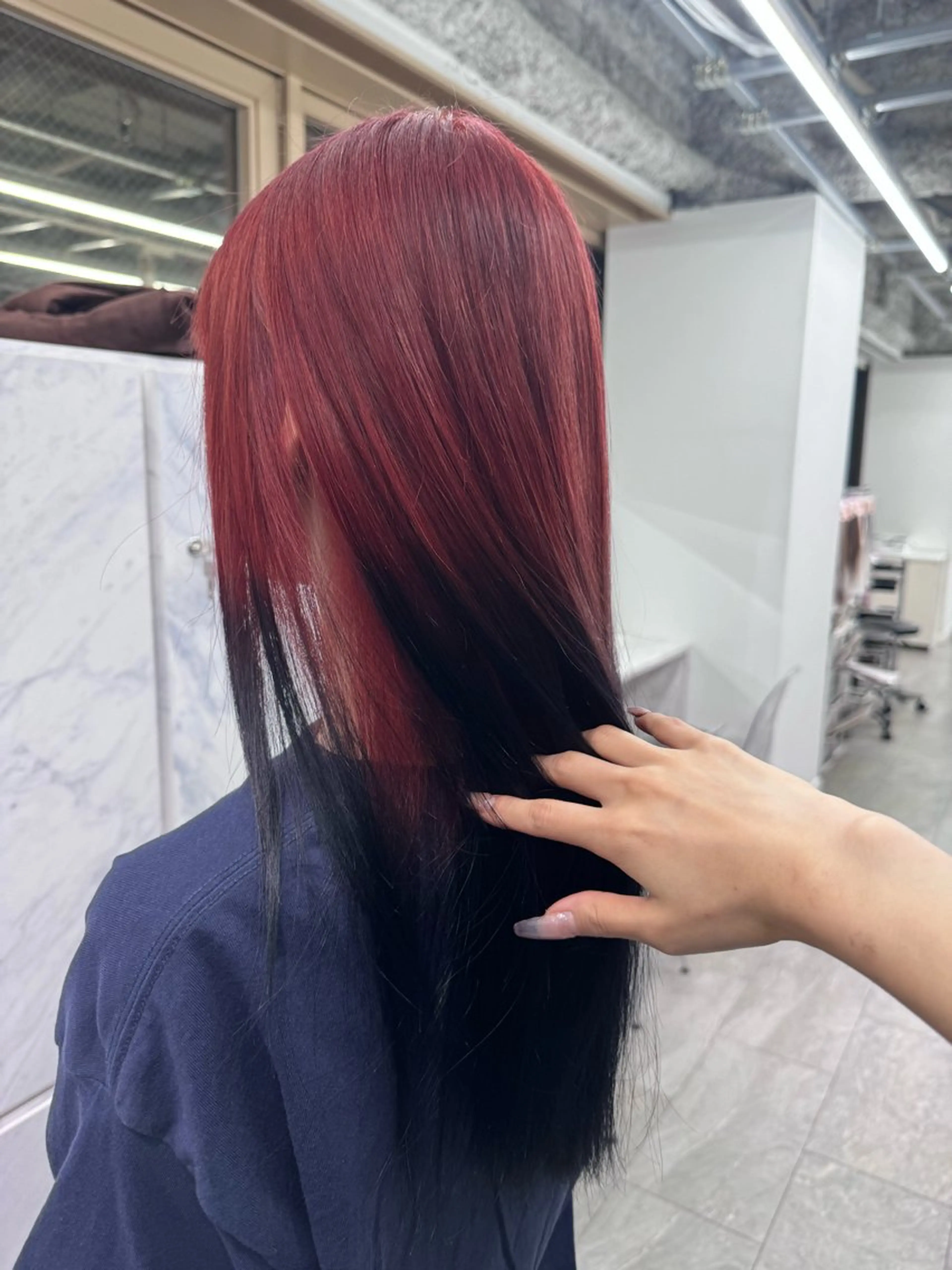 ロング カット ヘアカラー トリートメント 渋谷/ハイトーン エクステ*☆🌙咲妃のヘアスタイル