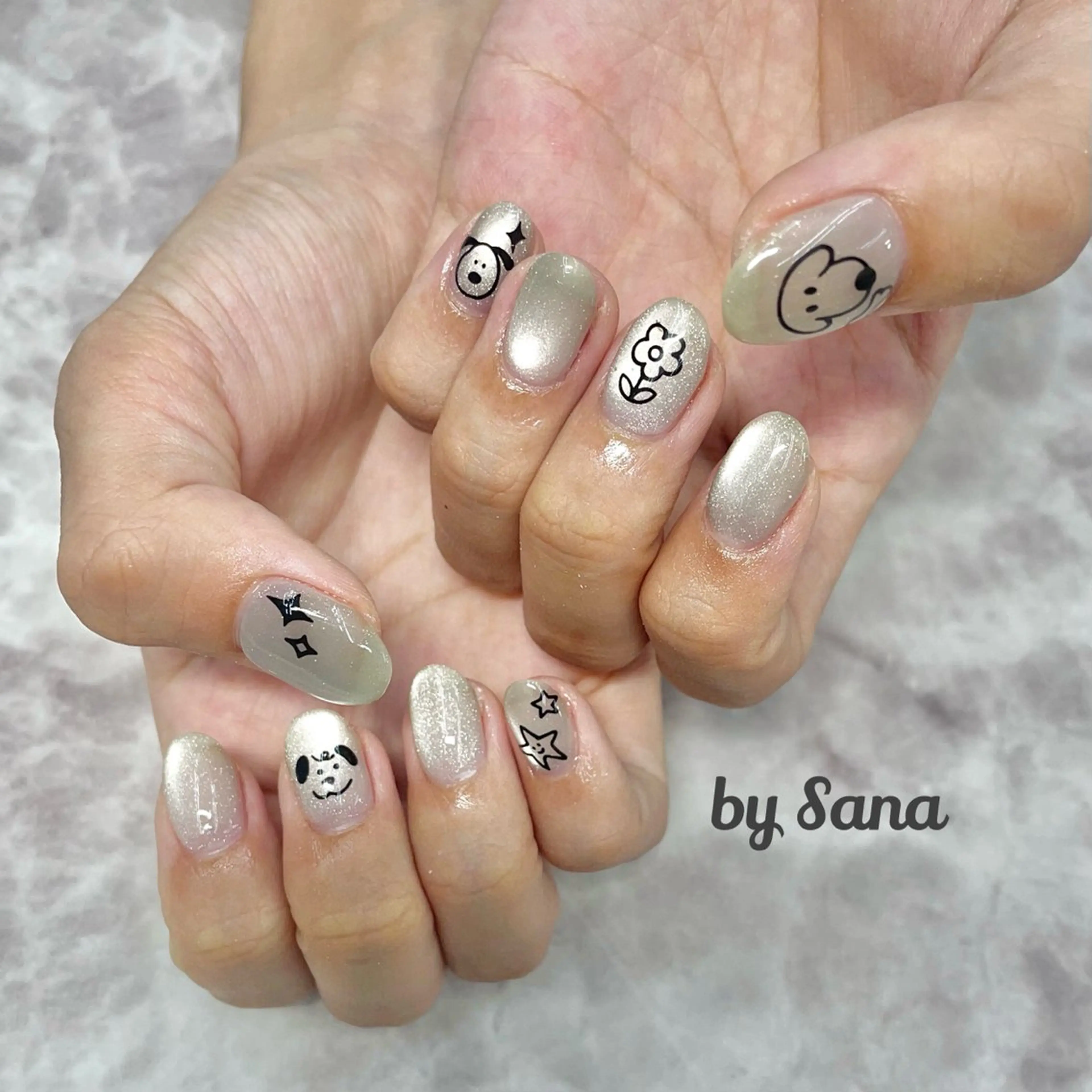 ネイル 閨匠ビューティサロン 銀座店❤︎Sanaのネイルデザイン