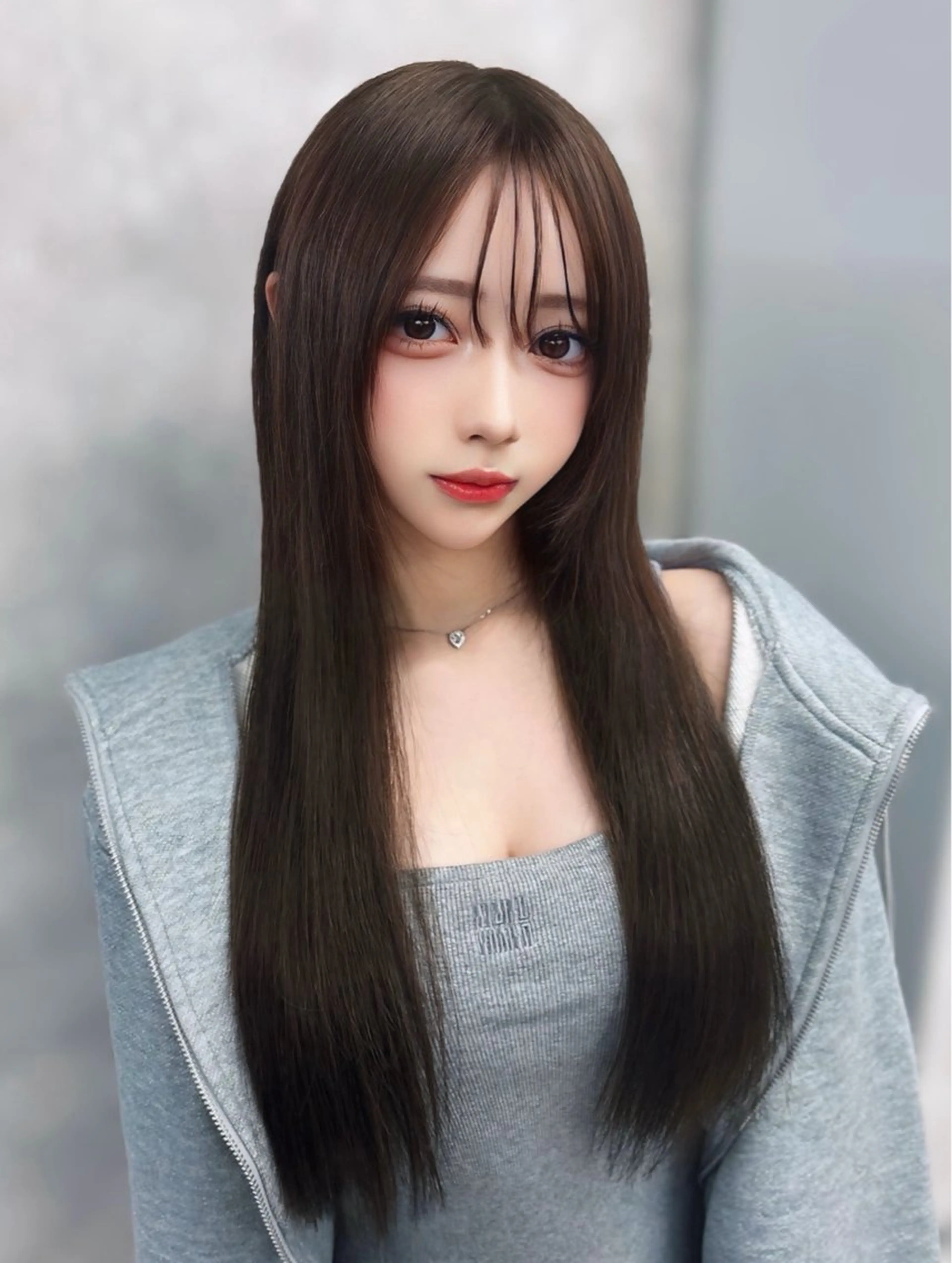 エクステ ダブルカラー特化💍 tiam💍韓国ヘアのヘアスタイル