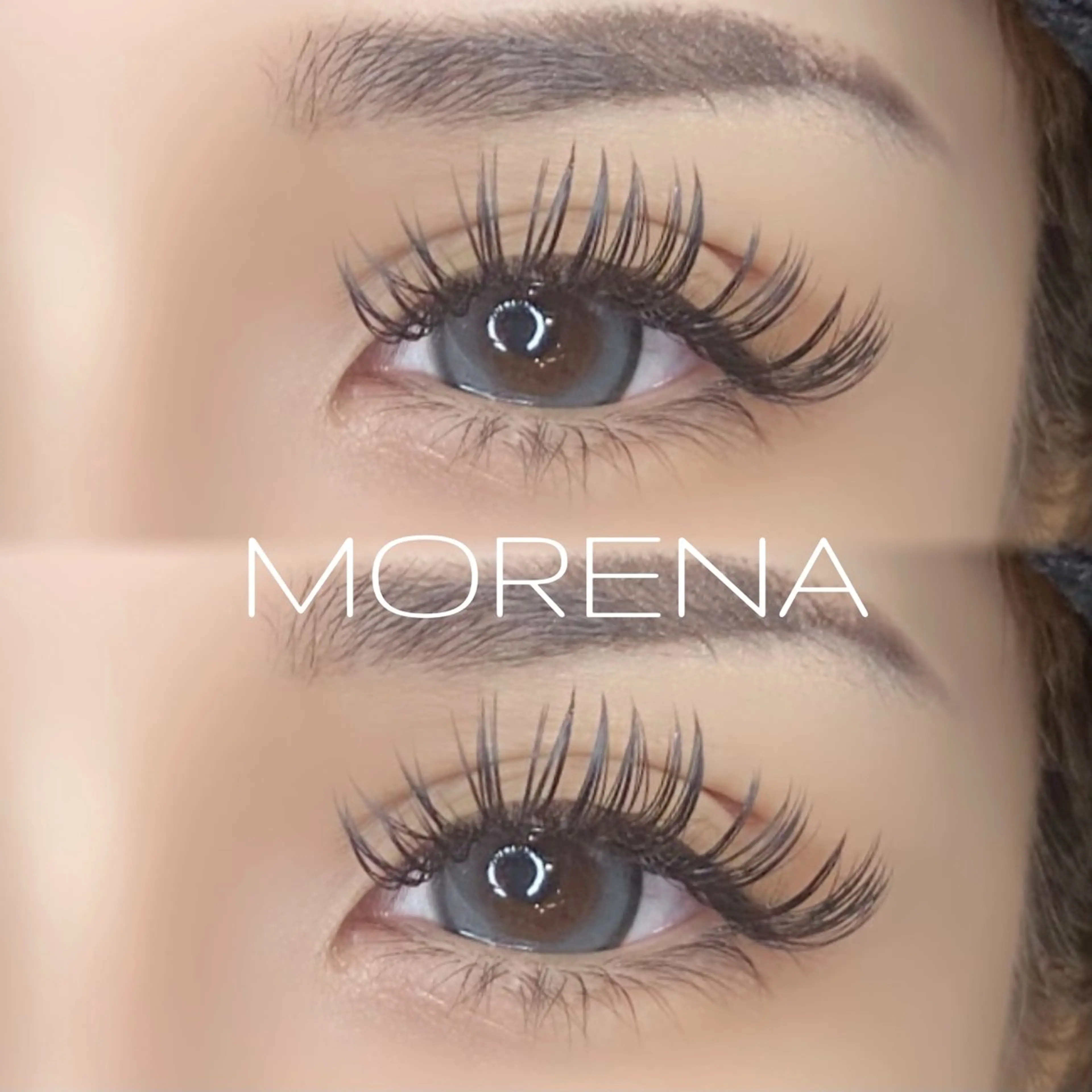 マツエク・マツパ Dカール 小顔eyelash MORENAのマツエク・マツパデザイン