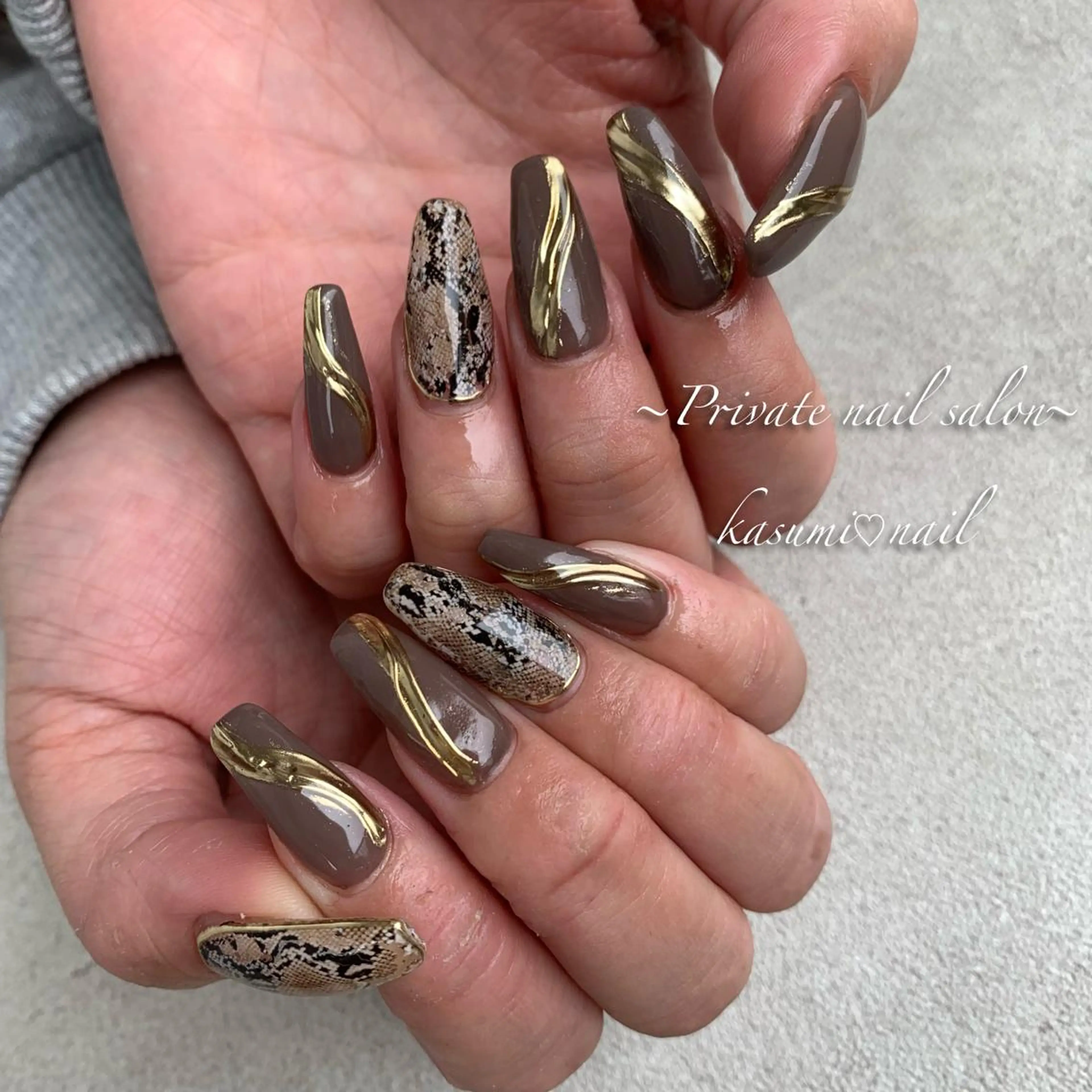 ネイル アートネイル ラメ(グリッター) マグネットネイル ミラーネイル ニュアンスネイル KASUMI♡ Nailのネイルデザイン