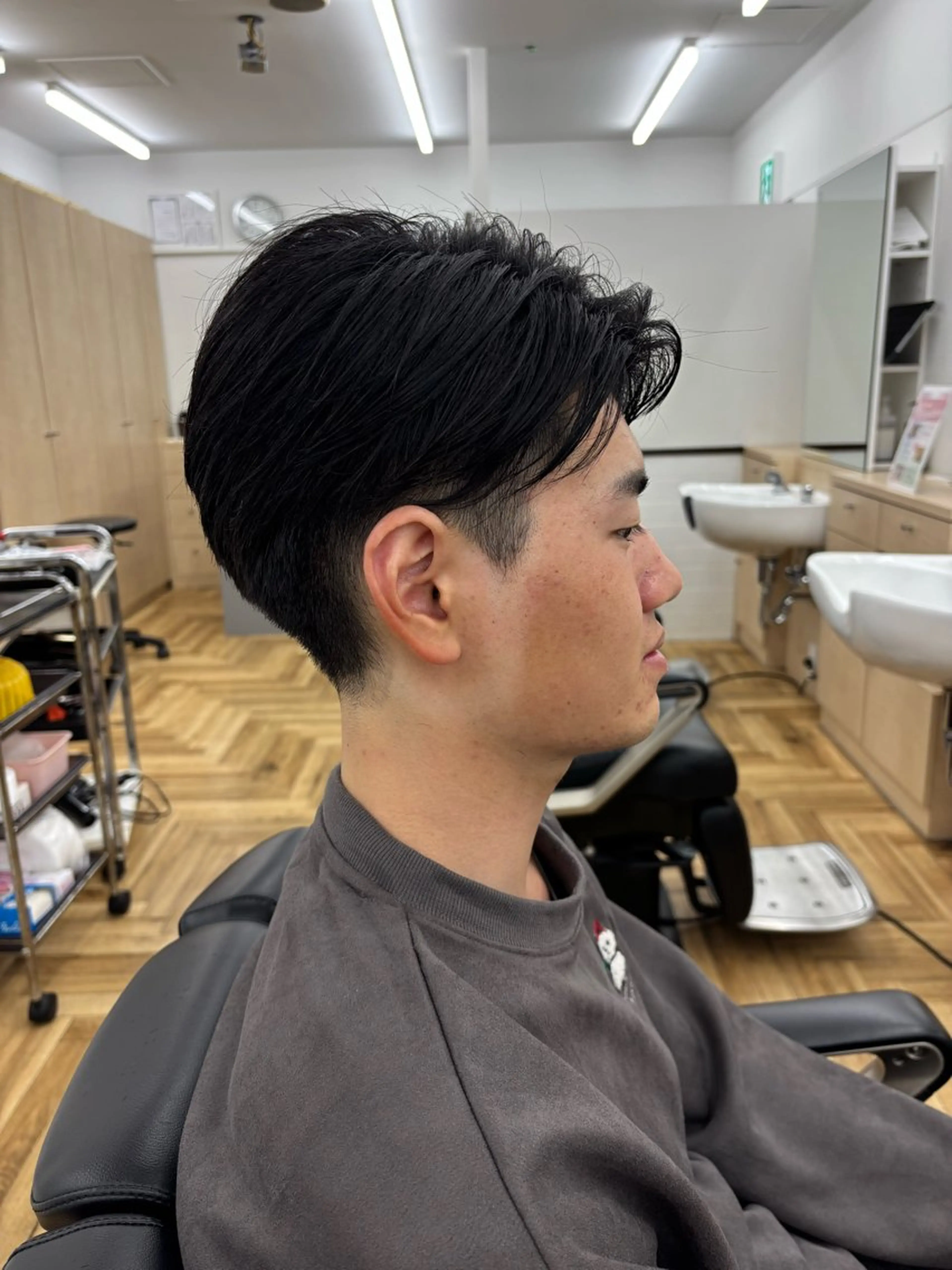 ミディアム メンズ 松澤 侑哉のヘアスタイル