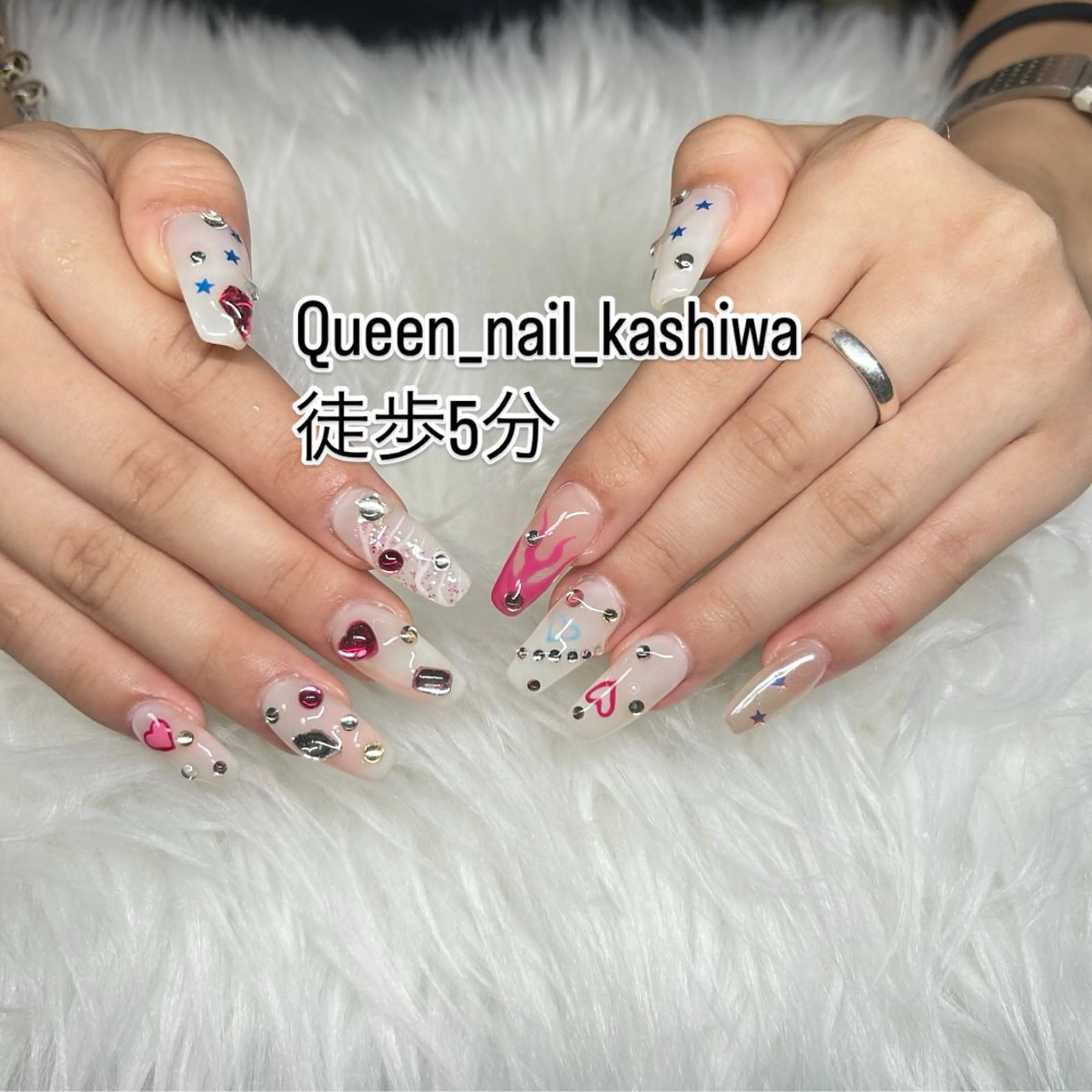 ネイル Queen Nail 柏店　クイーンネイルのネイルデザイン