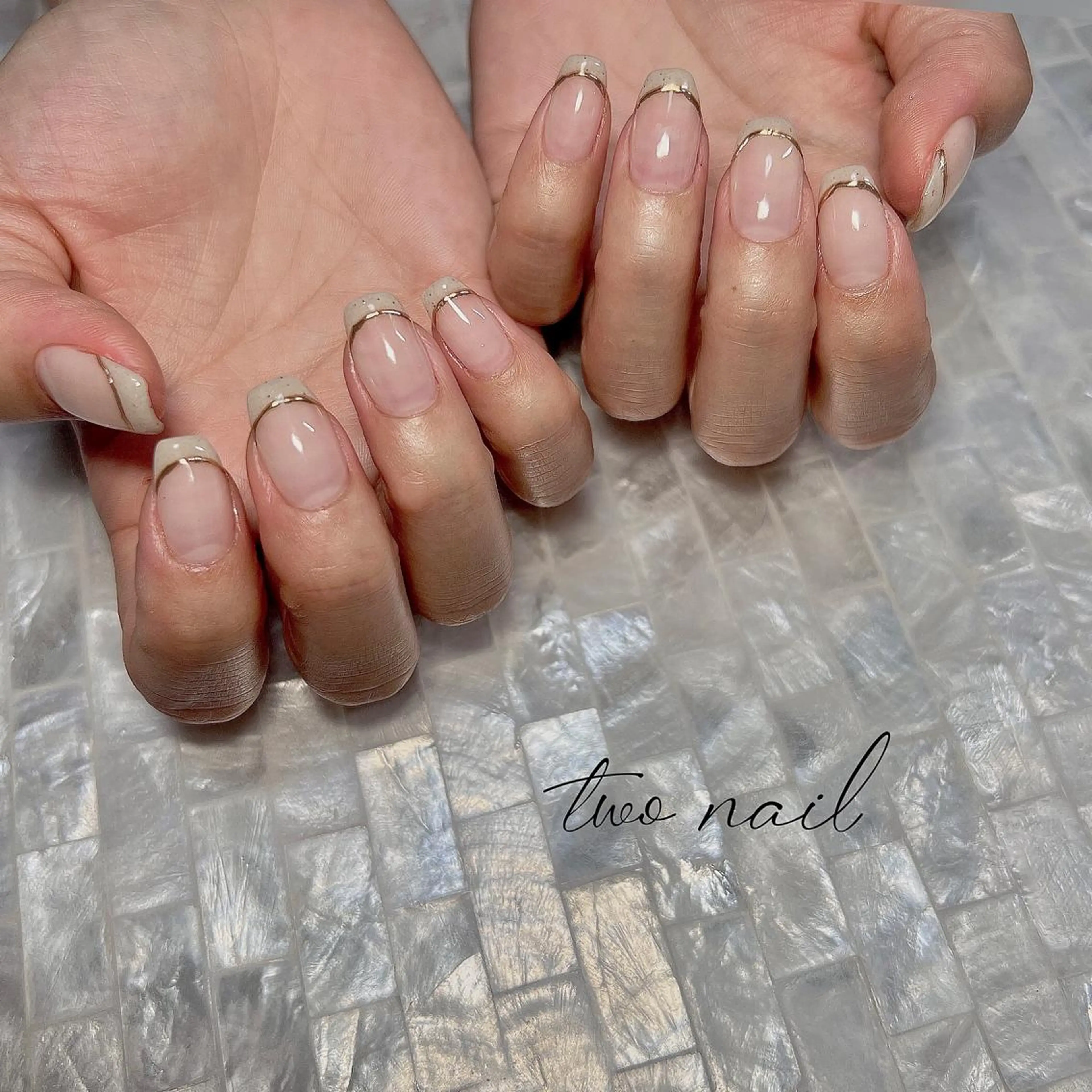 ネイル アートネイル フットネイル ハート ニュアンスネイル オフィスネイル ハンドネイル two nailのネイルデザイン