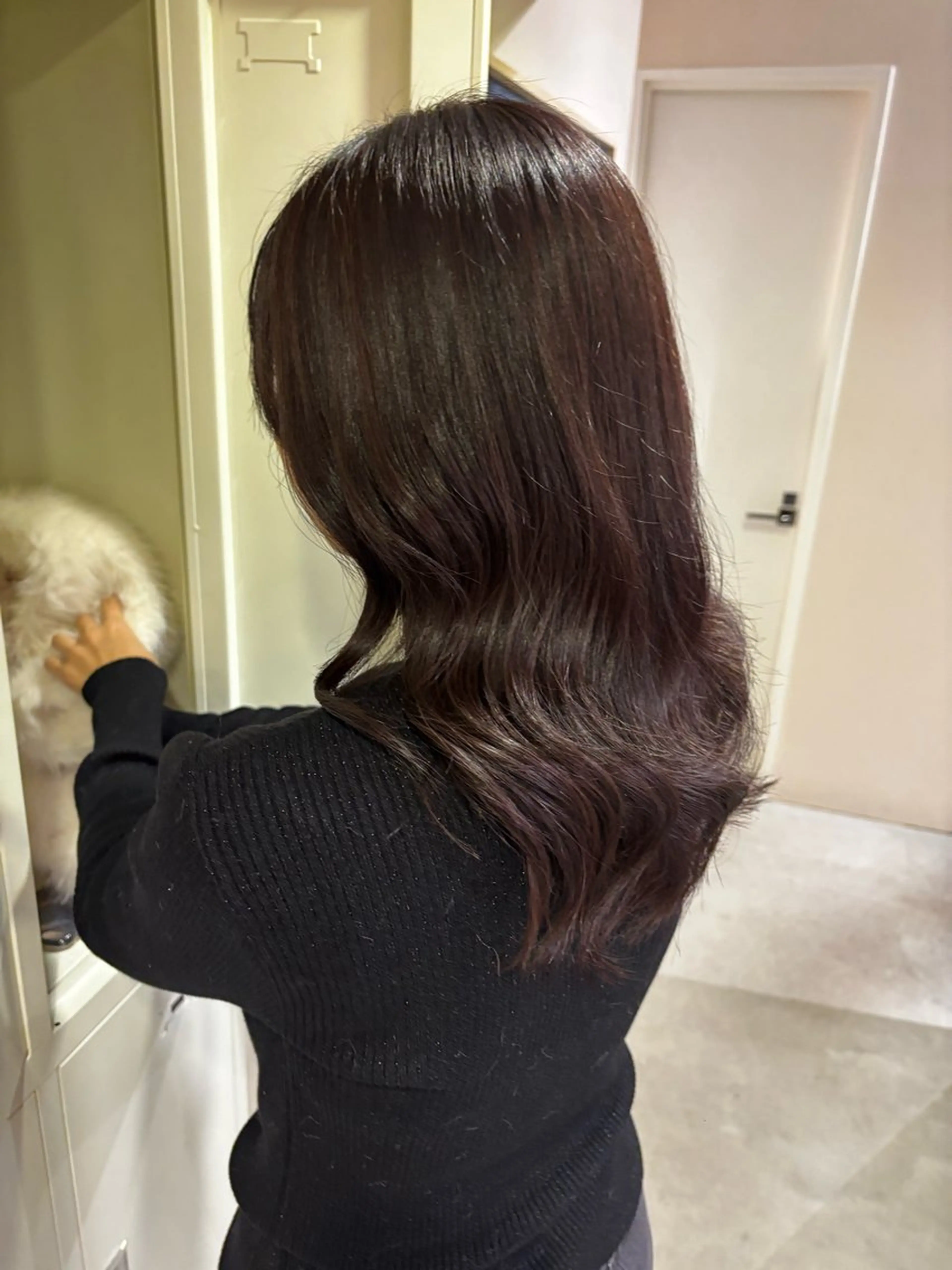 ロング 表参道レイヤーカット カオリのヘアスタイル