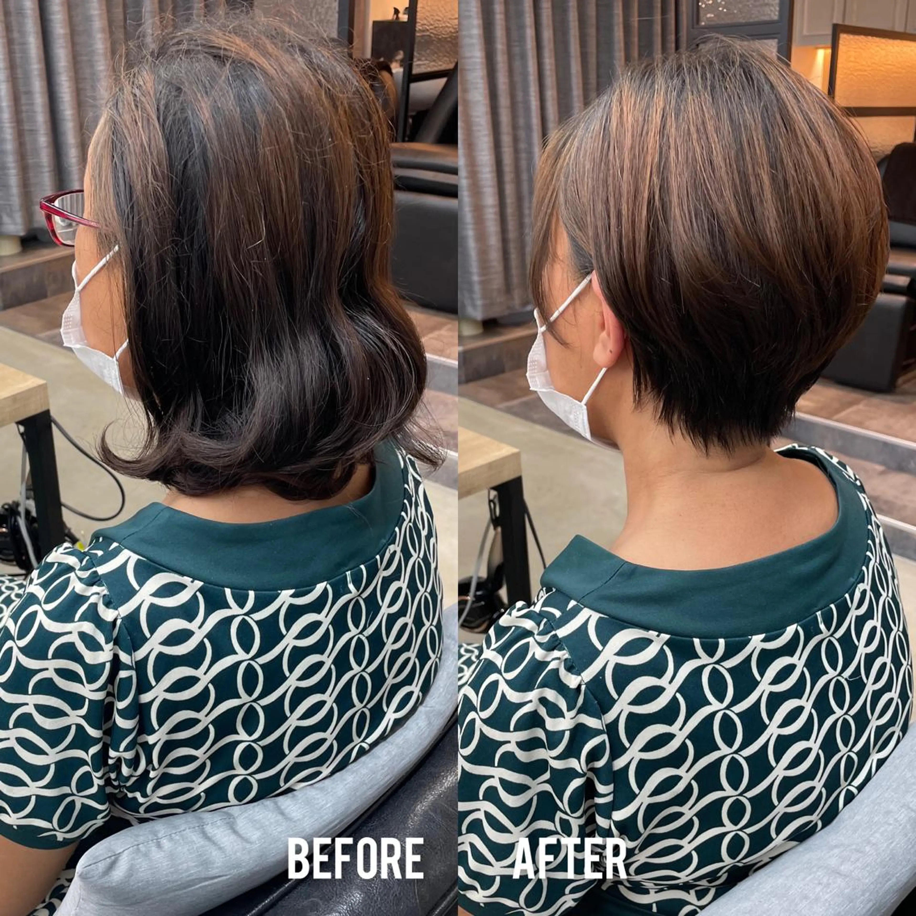 ショート ショートヘア 黒田 優衣のヘアスタイル