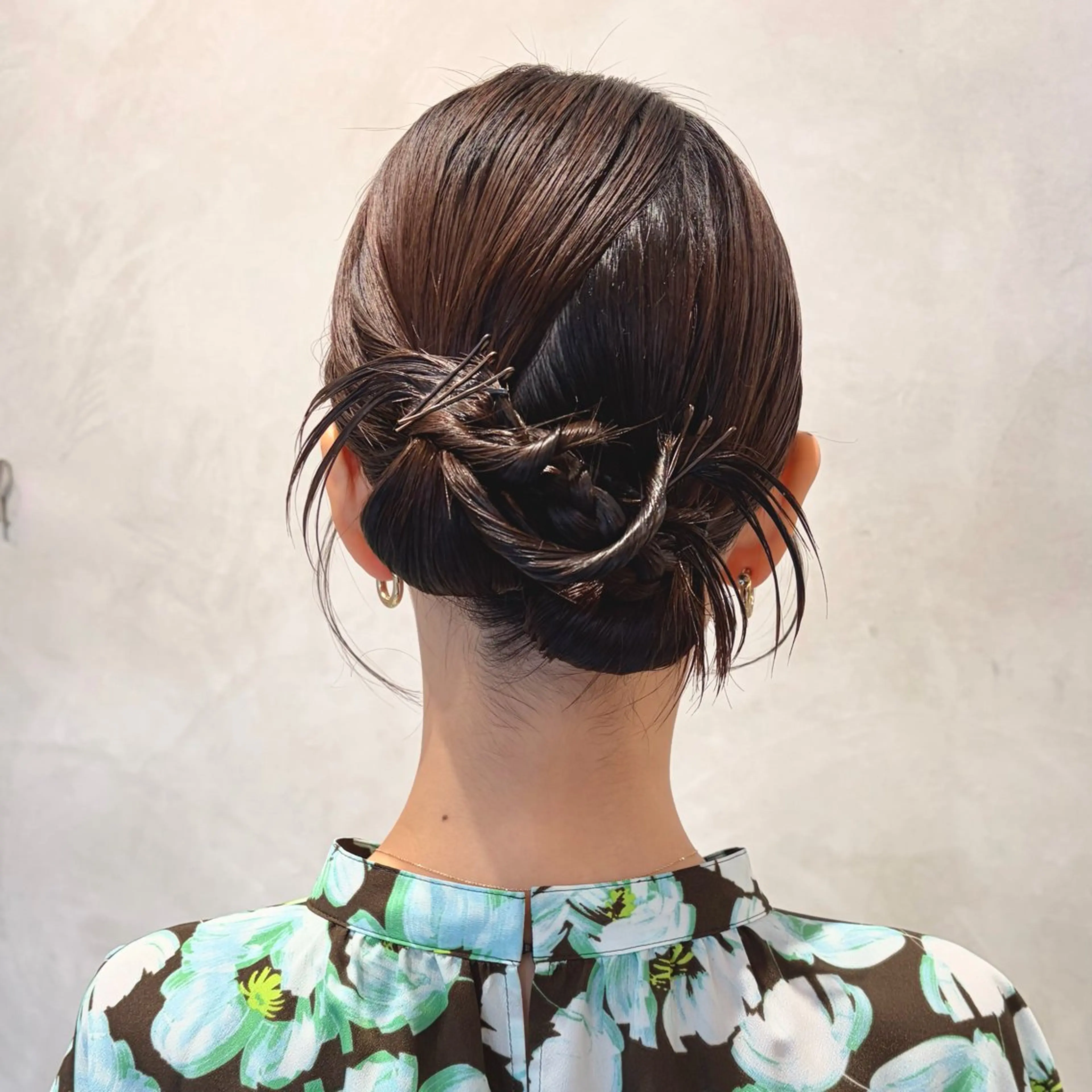 ミディアム ヘアアレンジ ヘアセット SYAN所属・レイヤーカット🪄 ヘアセット🪄シホのヘアスタイル