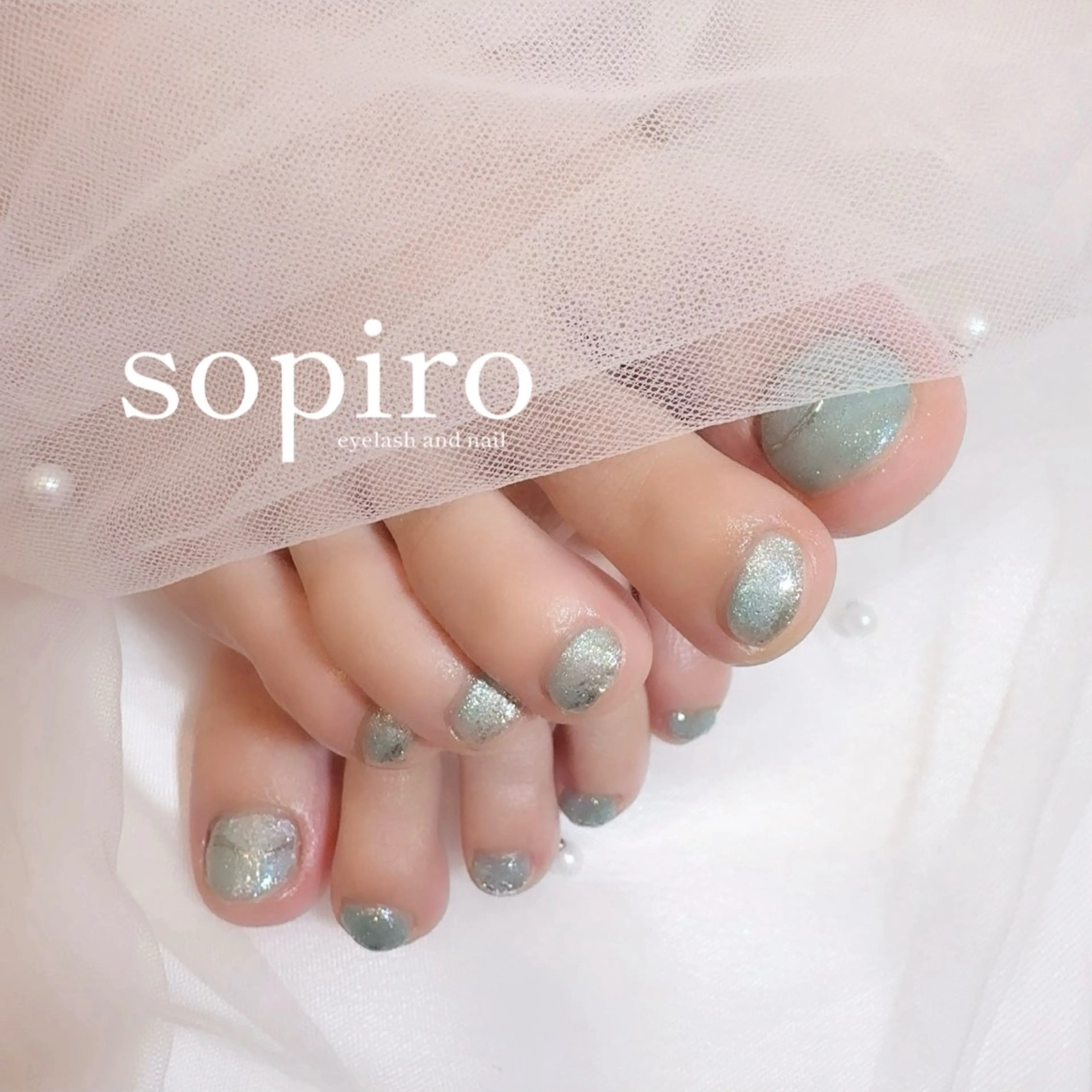 ネイル フットネイル sopiro ayahaのネイルデザイン