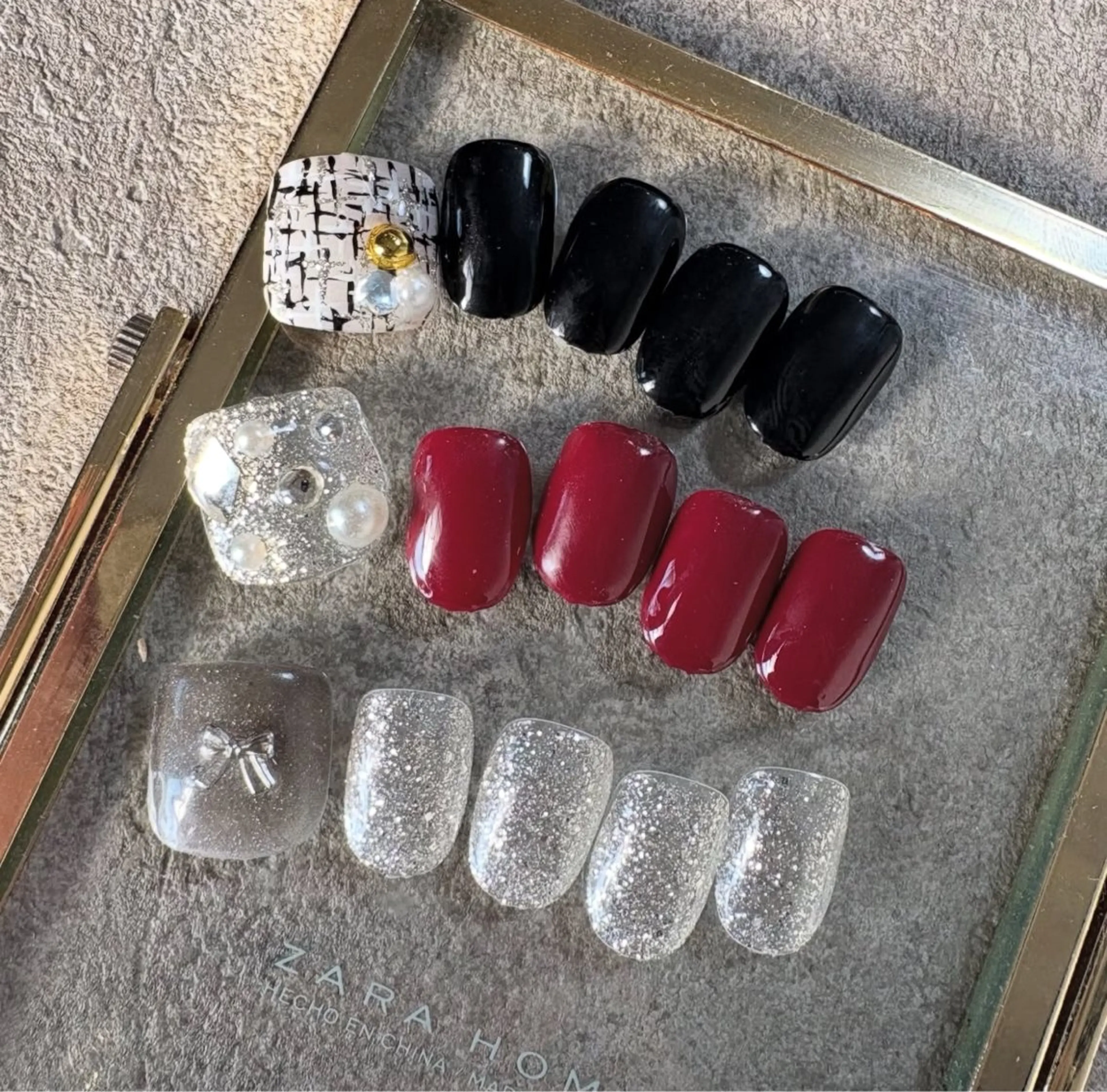 ネイル フットネイル ネイルアトリエ ロワン所属・ネイルアトリエロワン はるかのネイルデザイン