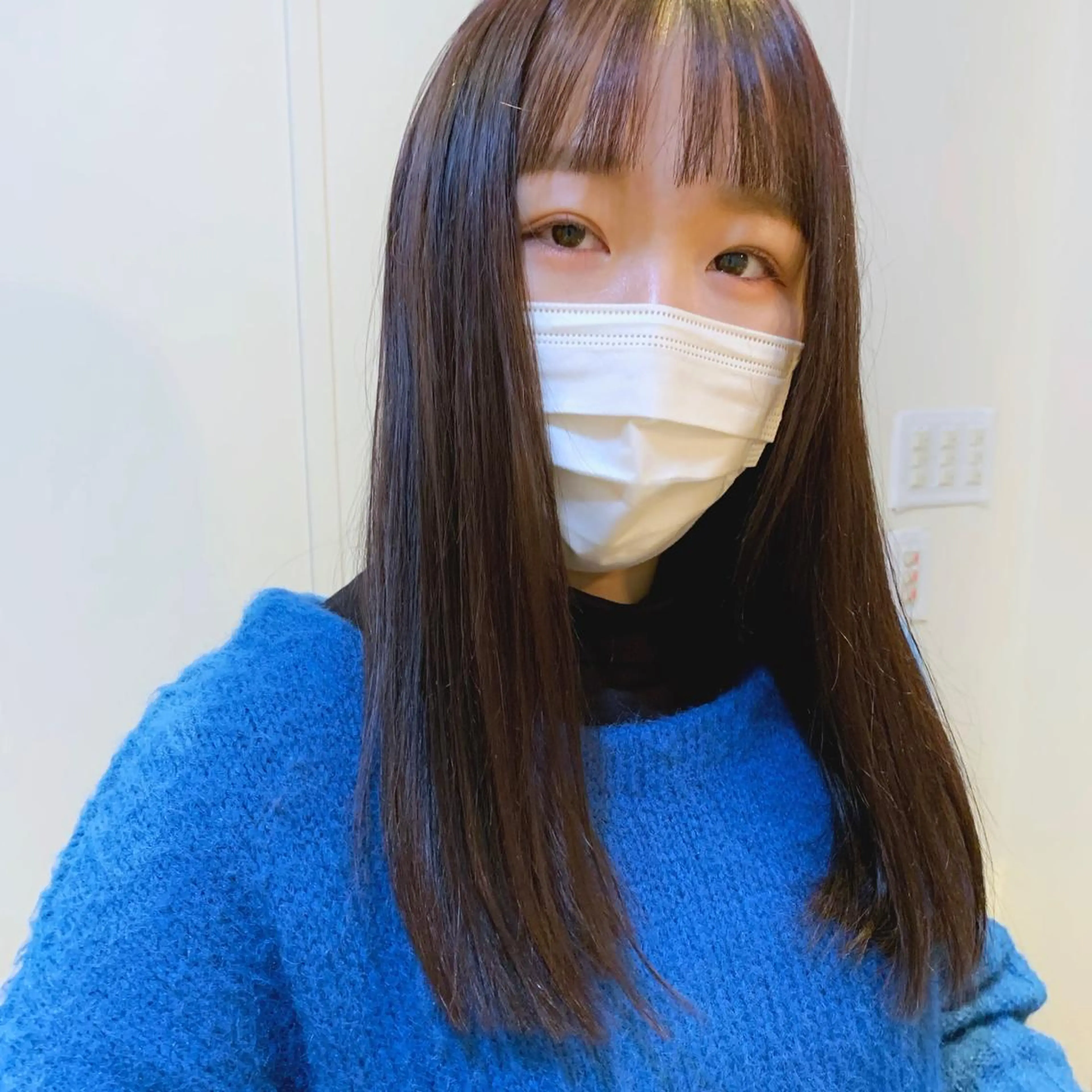 ミディアム カラー AR.MARA サトウヒカルのヘアスタイル