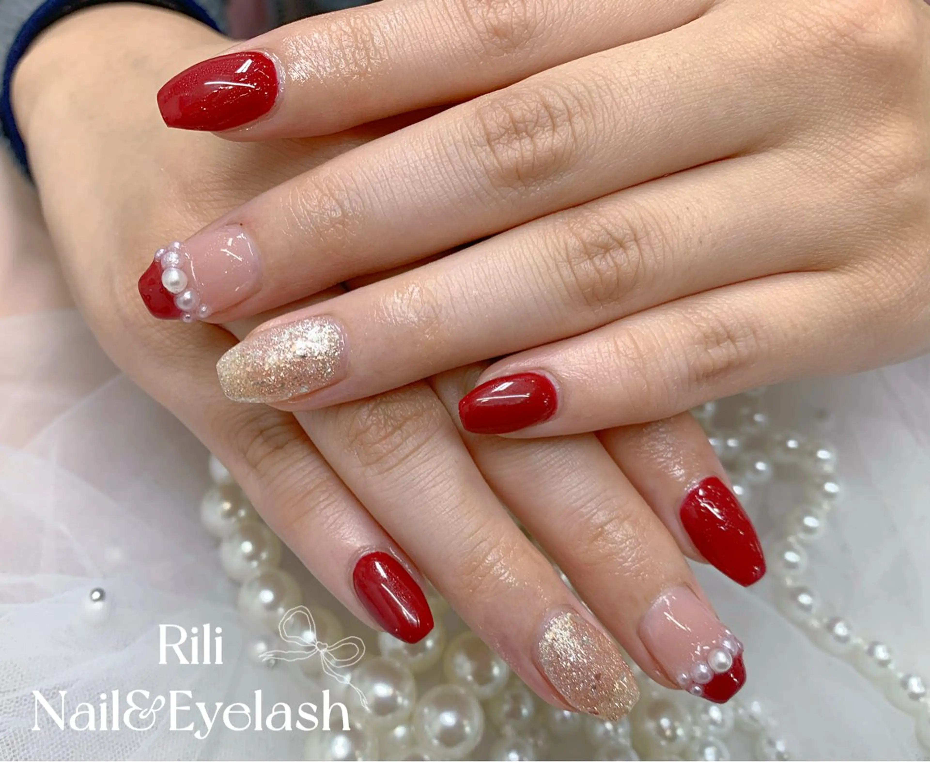 ネイル ハンドネイル Rili nail  eyelash所属・Rili🎀 Nailのネイルデザイン