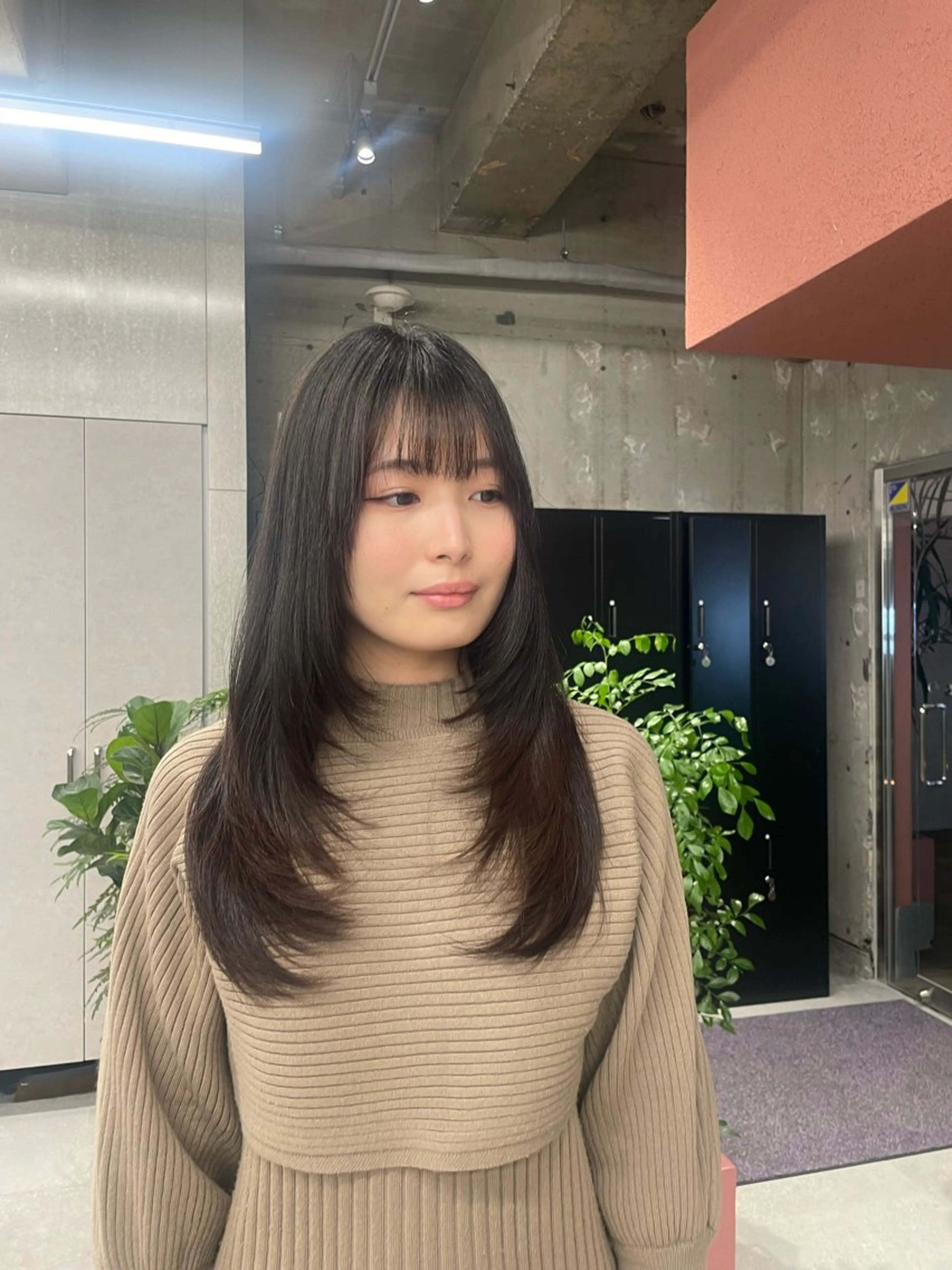 ロング レイヤーカット トリートメント レイヤーカット 🌺RYOKOのヘアスタイル