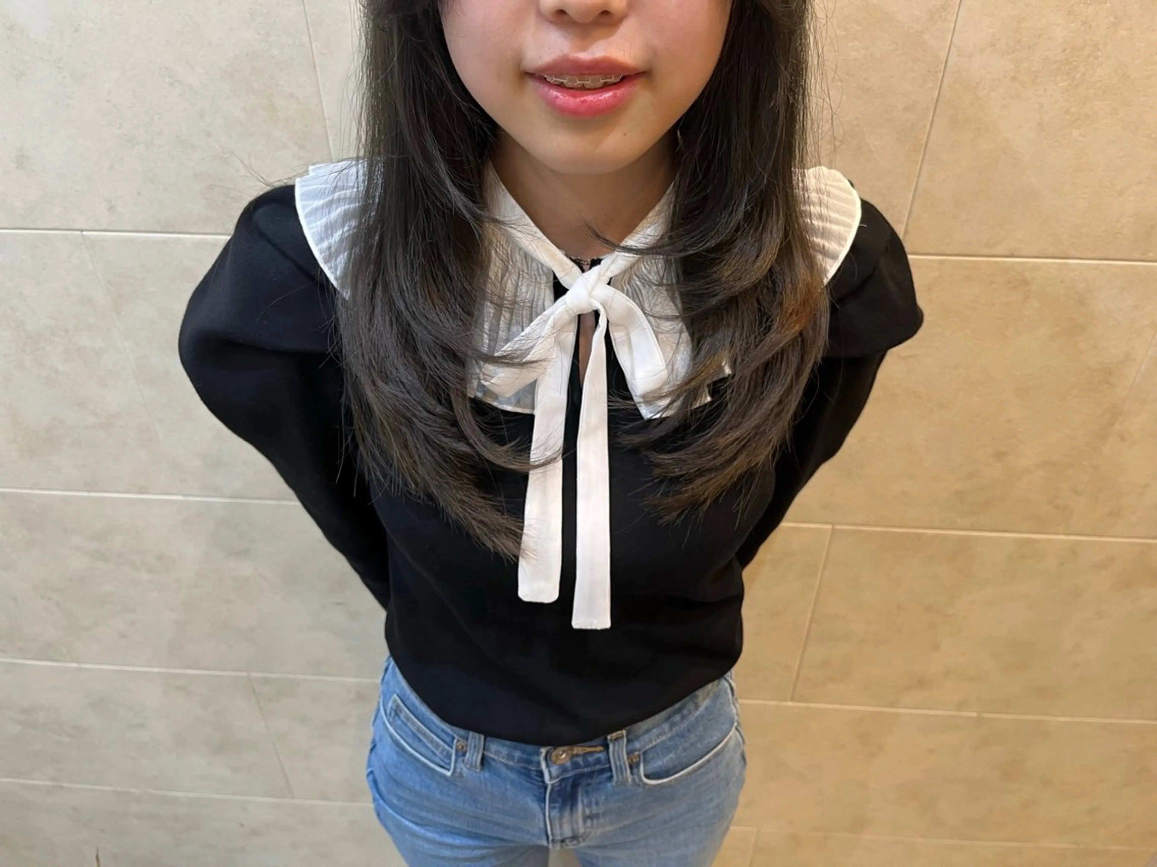 レイヤーカット＋超音波トリートメントの写真