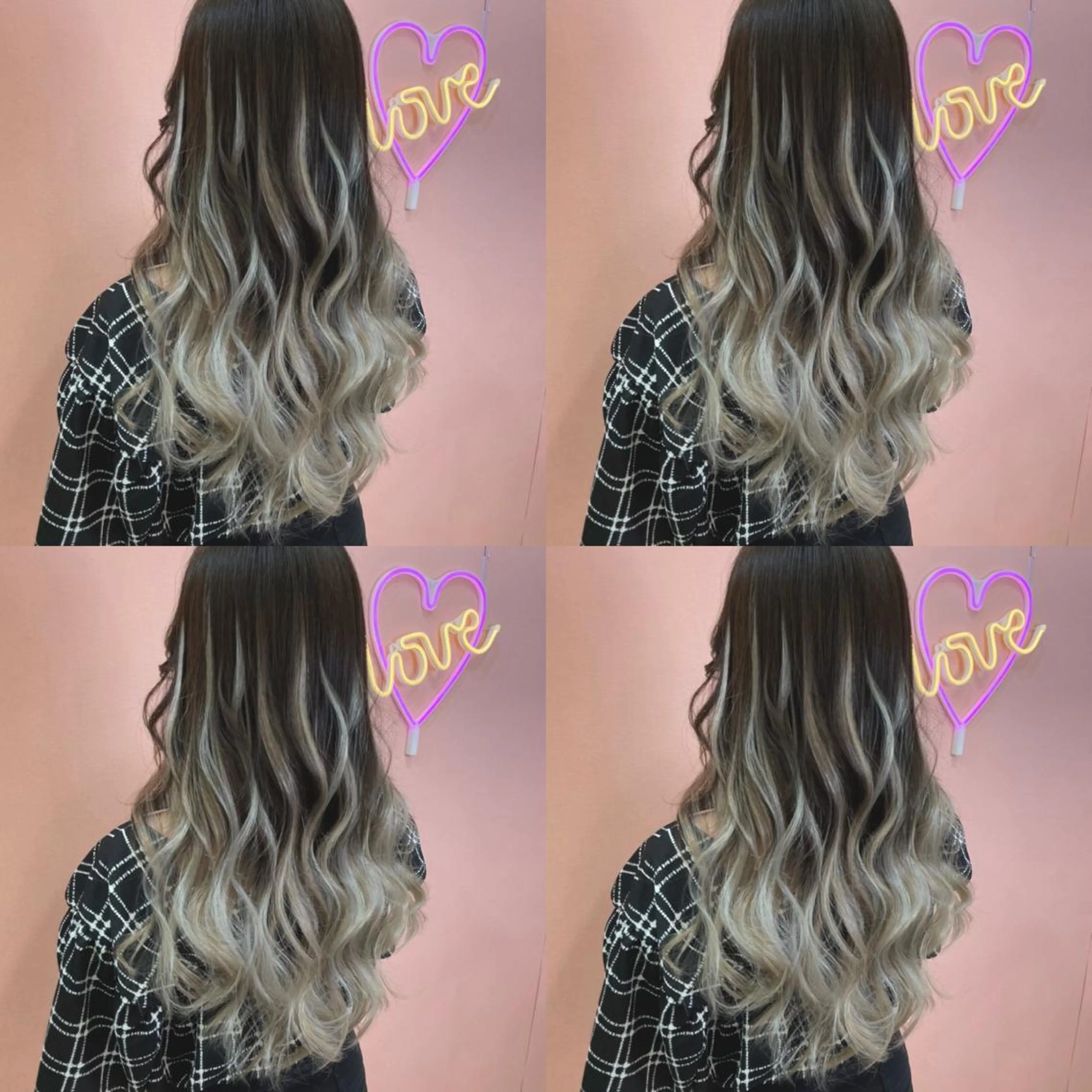 ロング カラー バレイヤージュ レイヤーカット 🌷MAYU 🌷のヘアスタイル