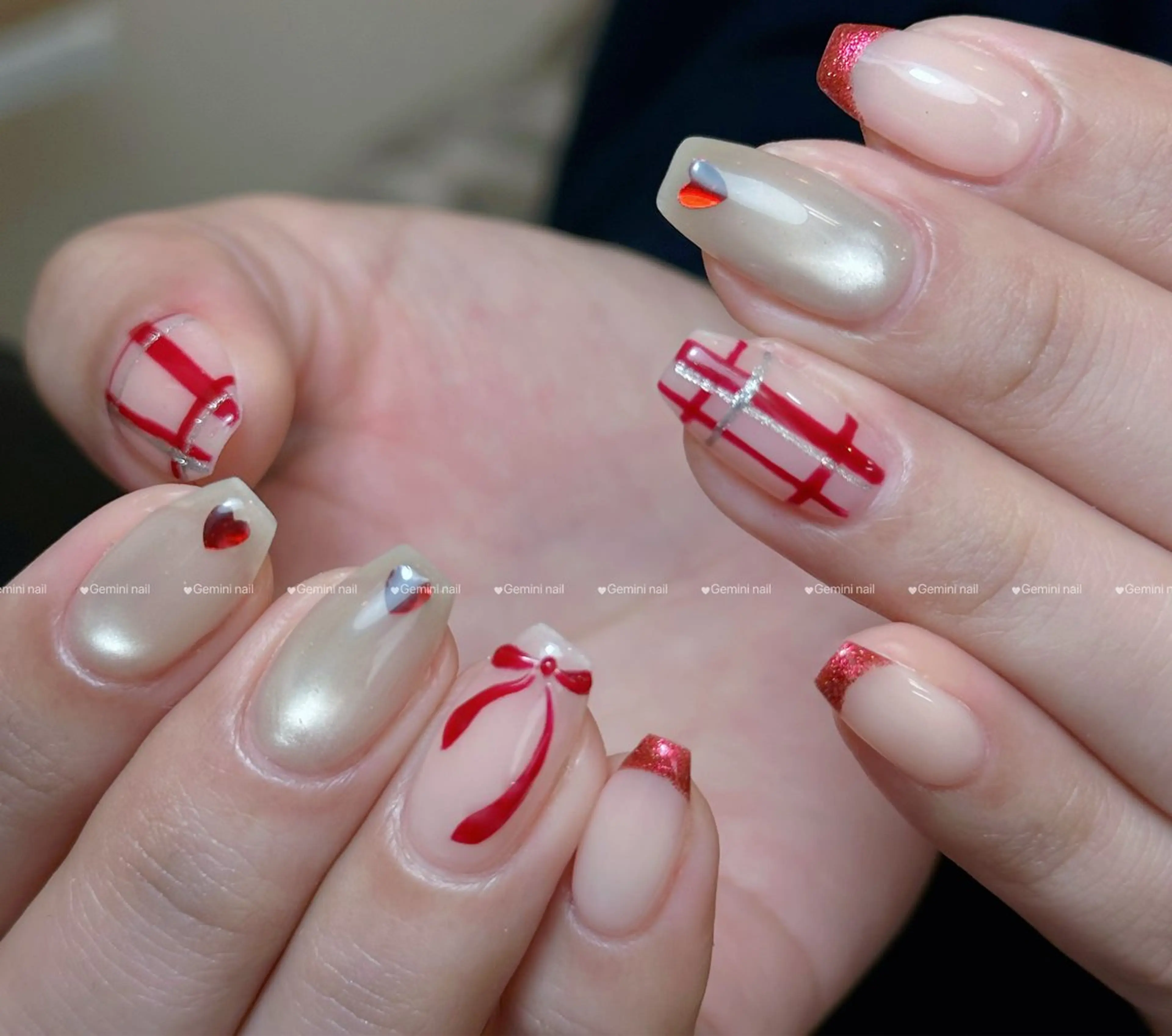 ネイル ハンドネイル Gemini nailのネイルデザイン