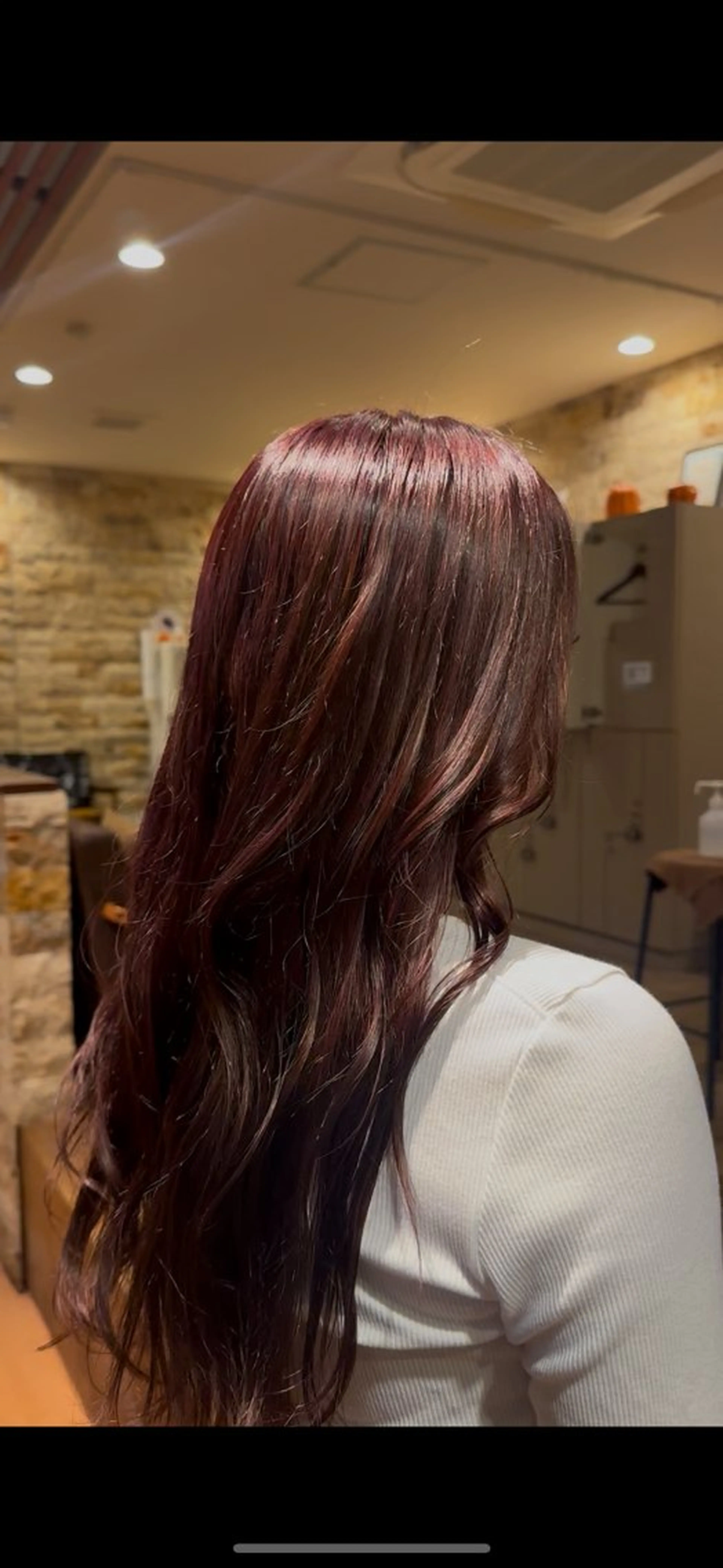 ロング ヘアカラー mashu/ブリーチ /ストレート/らなのヘアスタイル