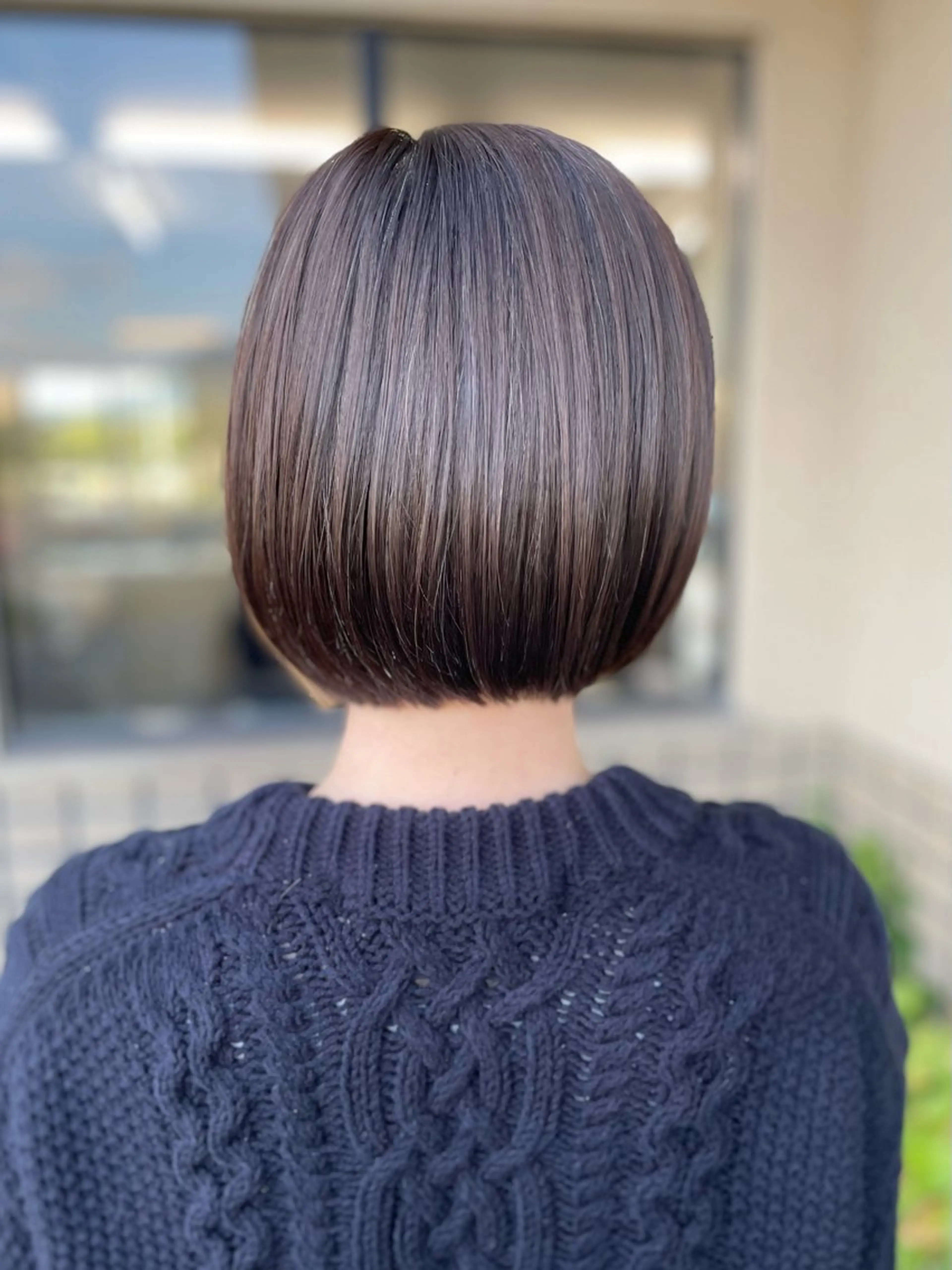 ショート ボブ 沢田 瞳のヘアスタイル