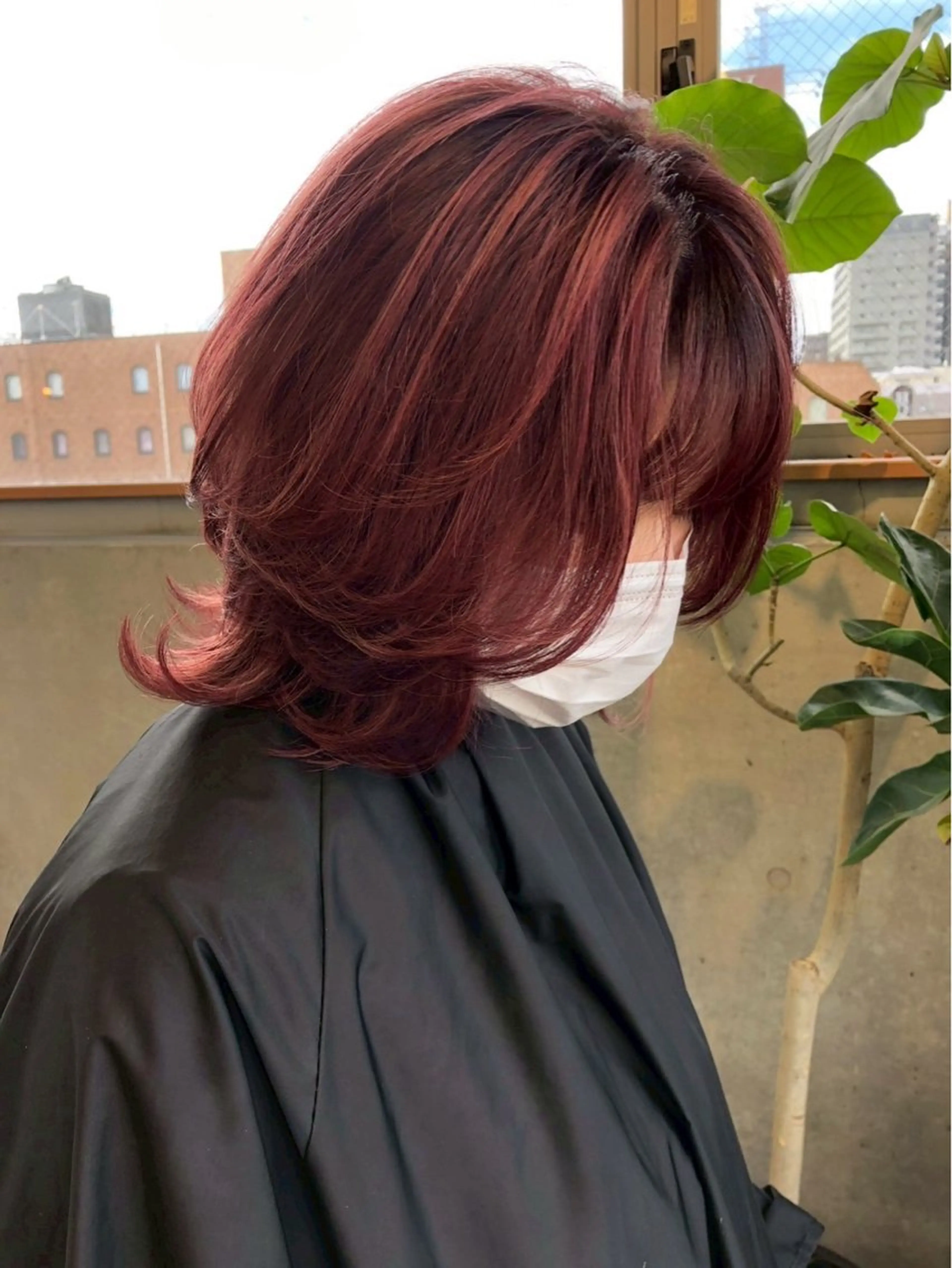 カラー 🍎ブリーチカラー 🍎KUREA🍎のヘアスタイル