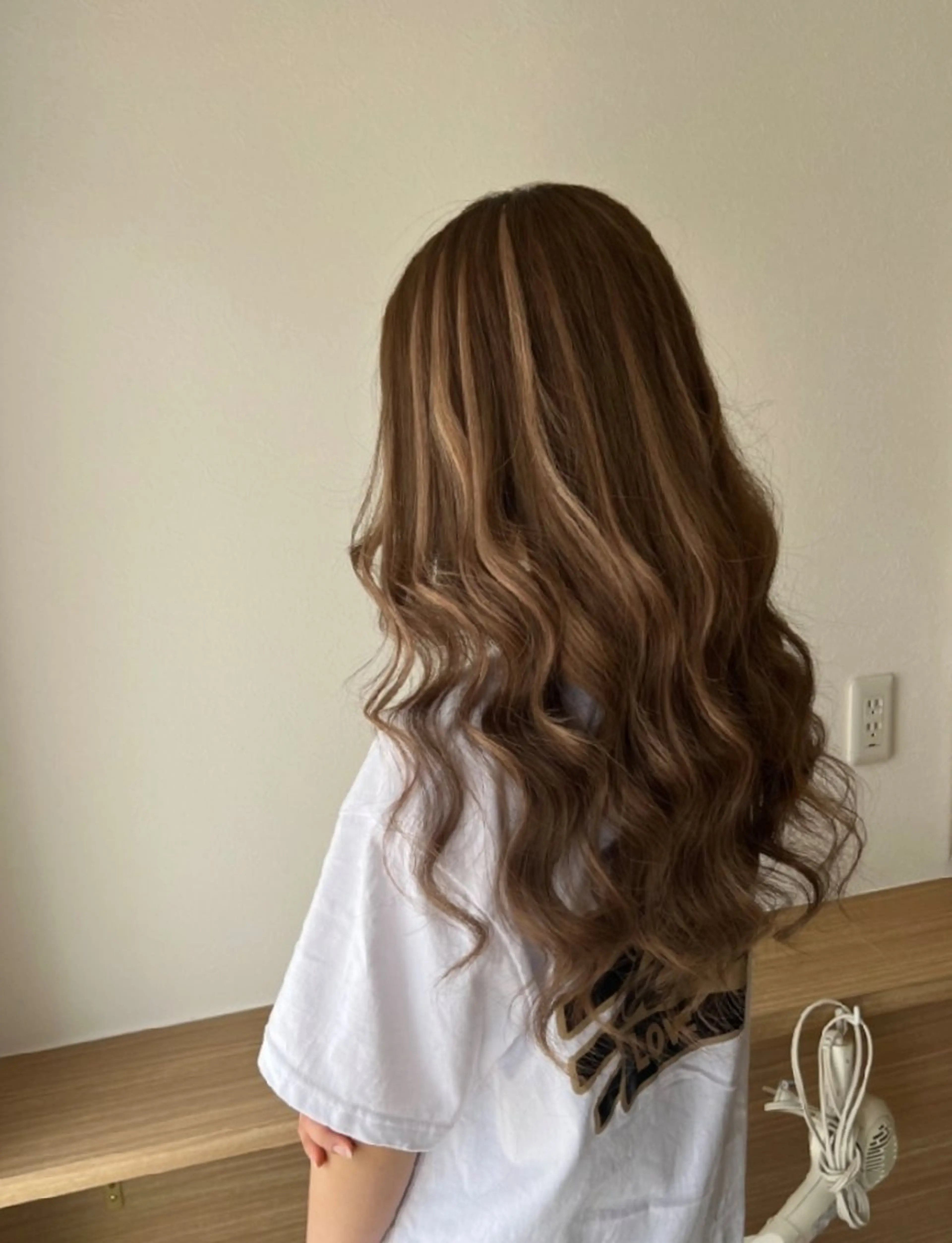 ロング プルエクステ エクステ 髪質改善 カット エクステ 小森 鈴佳のヘアスタイル