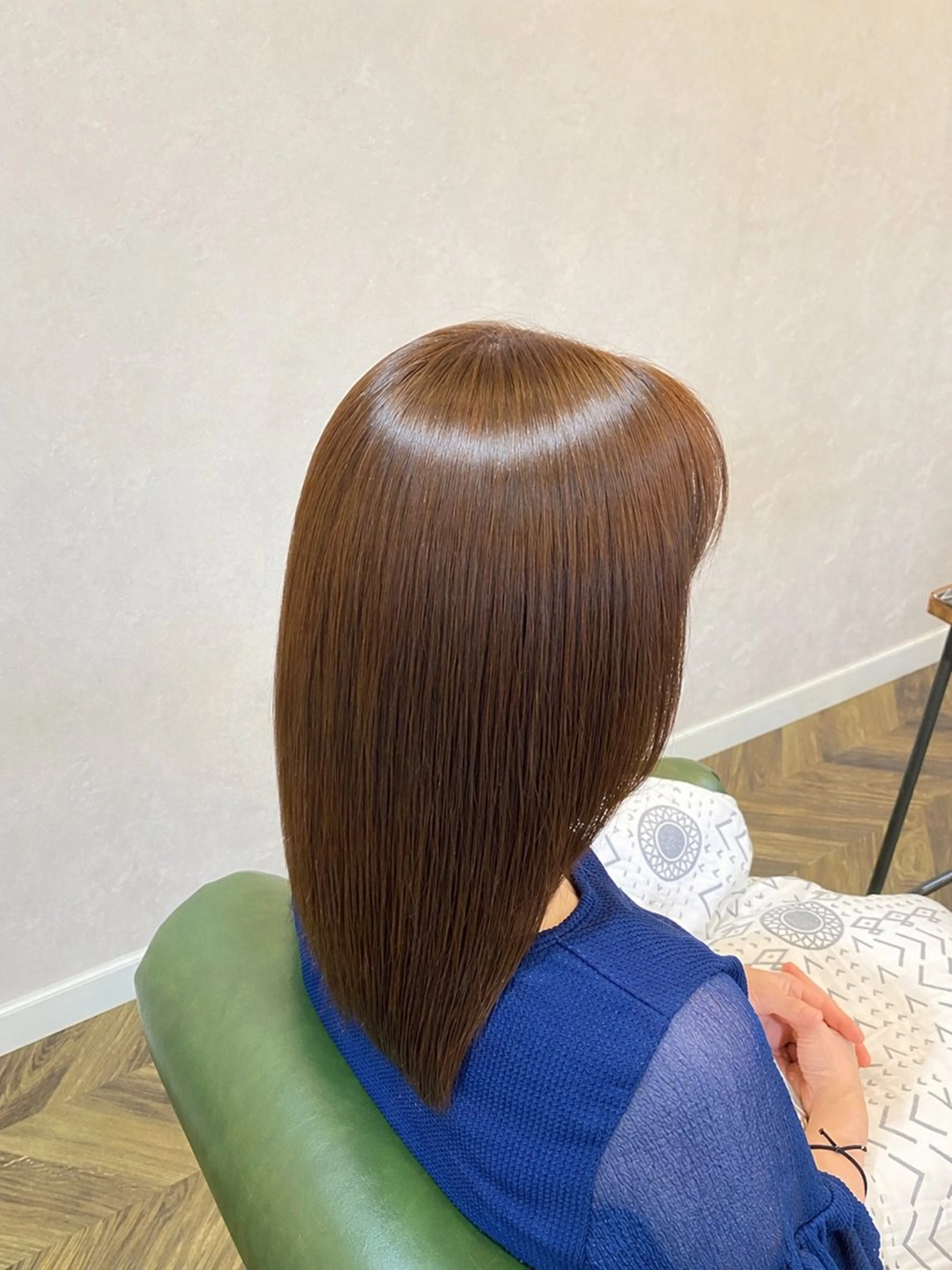 縮毛矯正 〈MORE〉 suzuhaのヘアスタイル