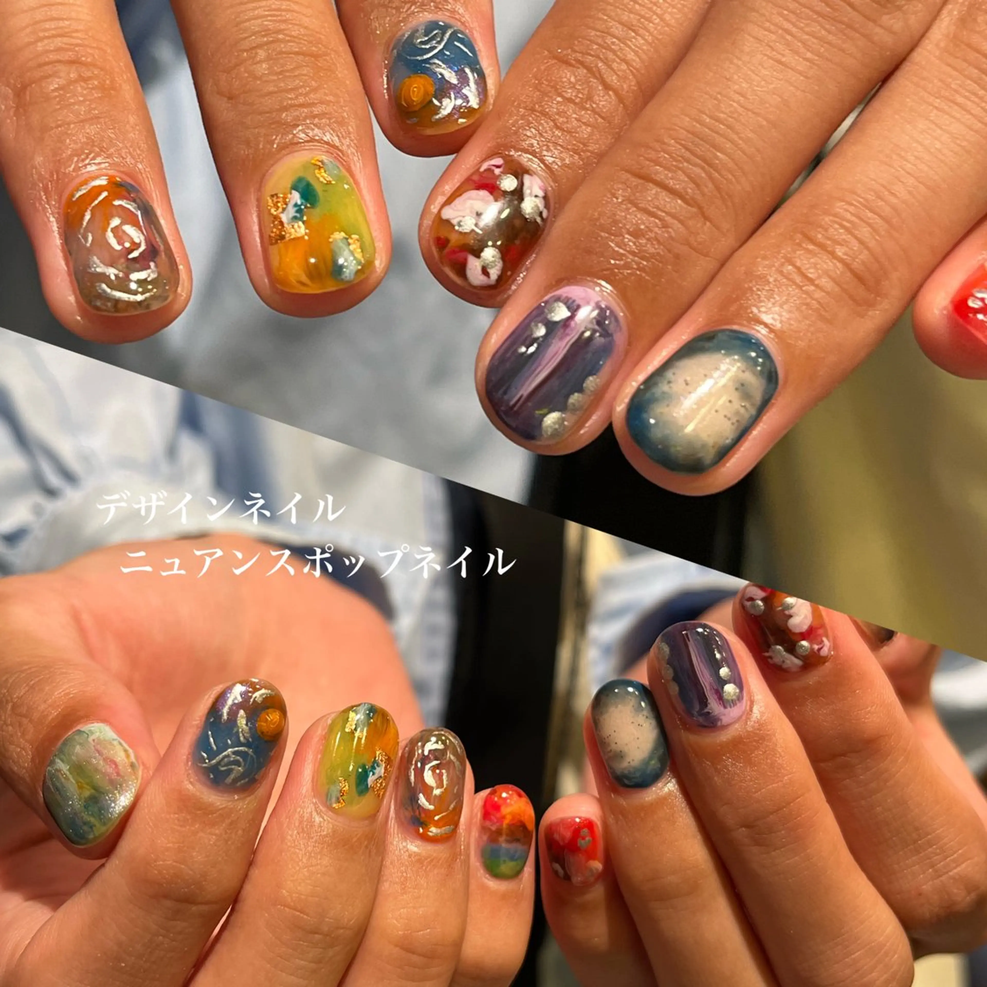 ネイル ハンドネイル ZEST kalon RINAのマツエク・マツパデザイン