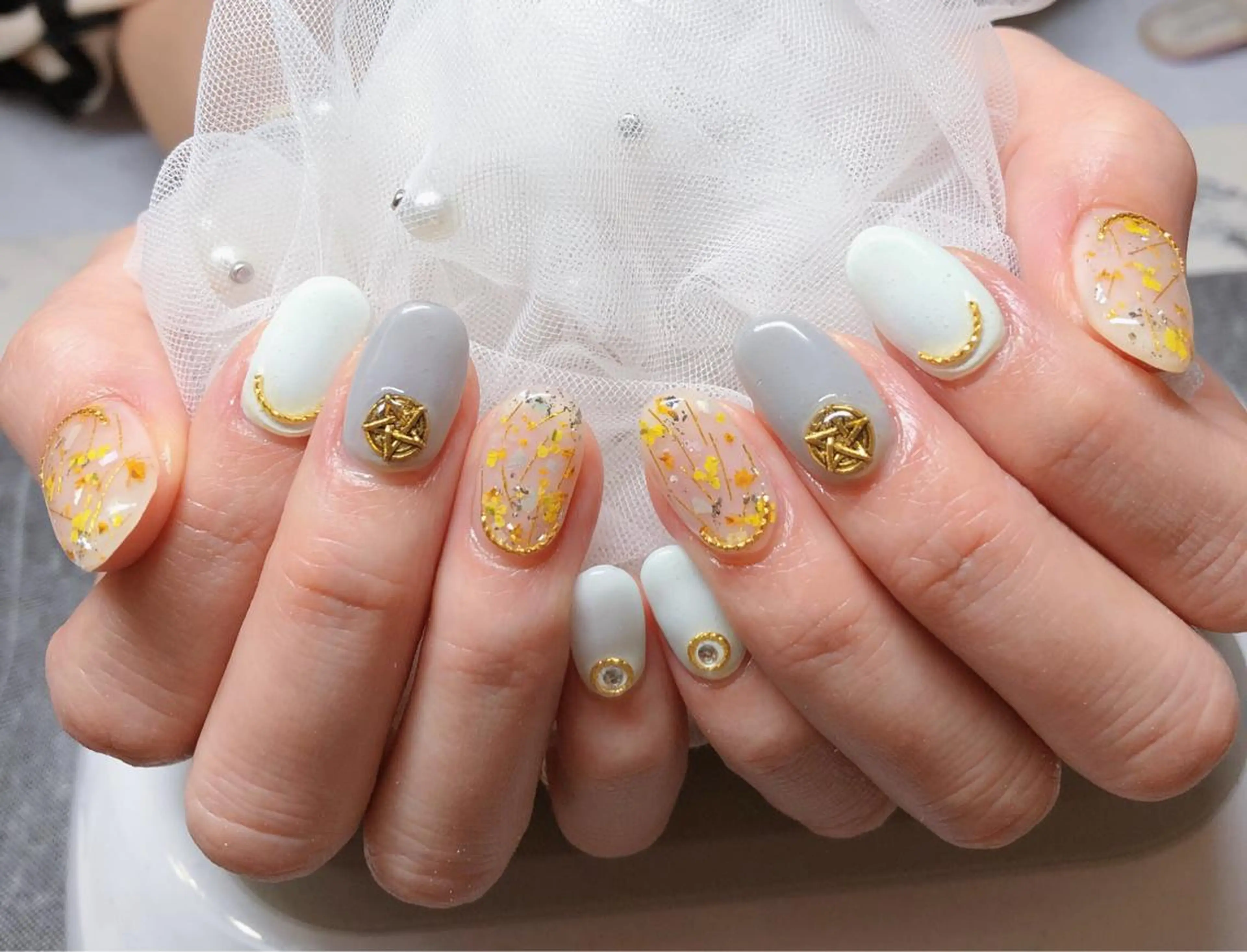 ネイル マジック ミラーのネイルデザイン