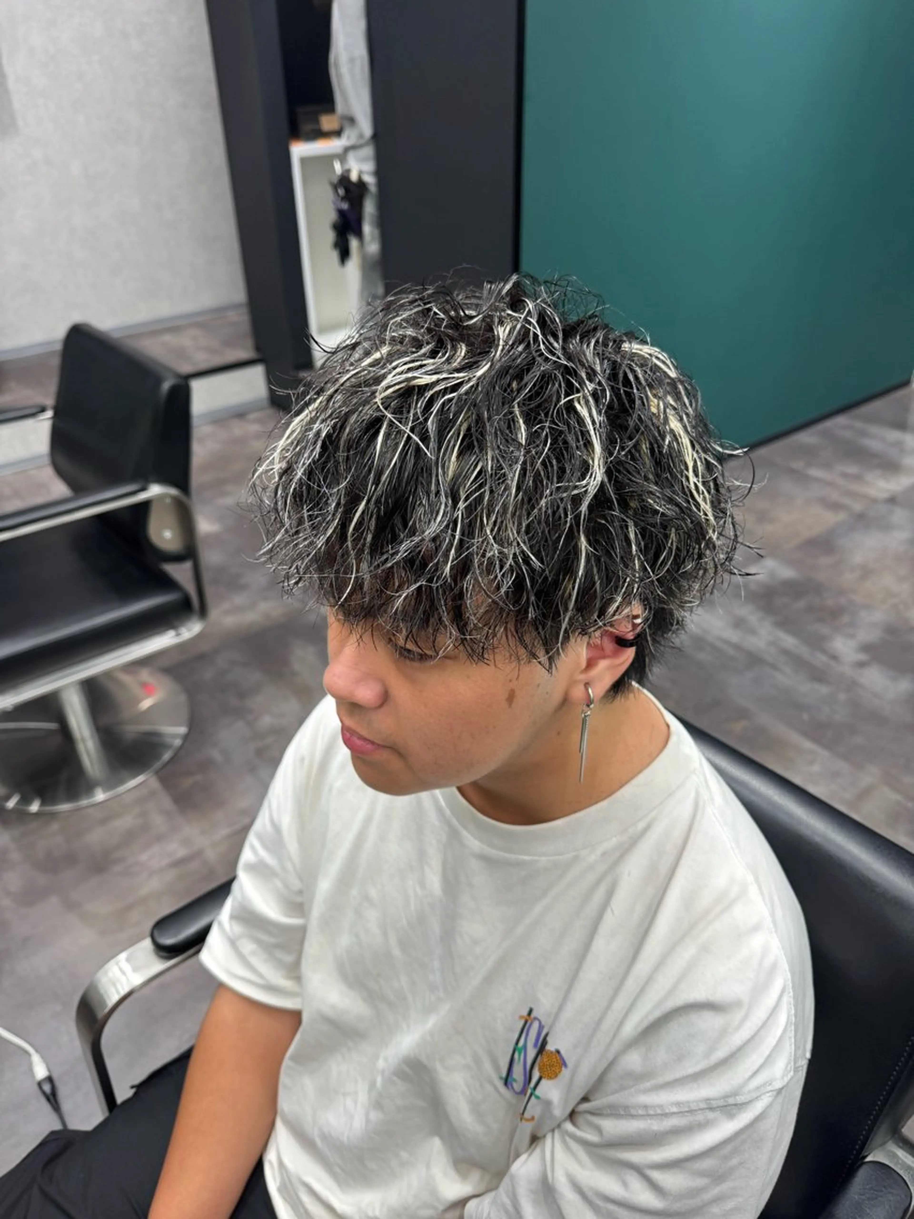 カラー パーマ メンズ カット ヘアカラー パーマ ✨メンズ特化✨鈴木 遼太のヘアスタイル