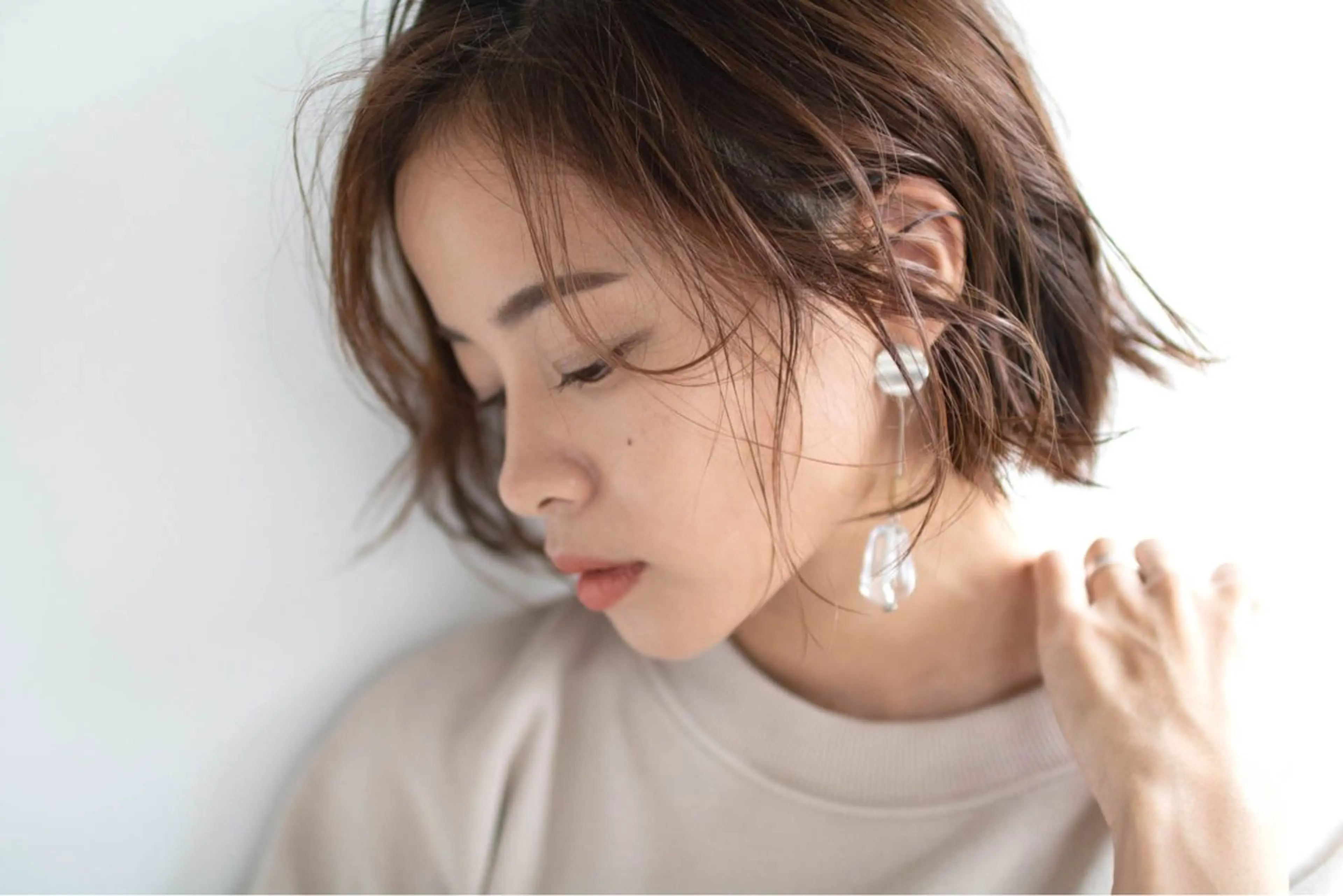 セミロング カラー 銀座《髪質改善》 垢抜け✨布施拓也のヘアスタイル