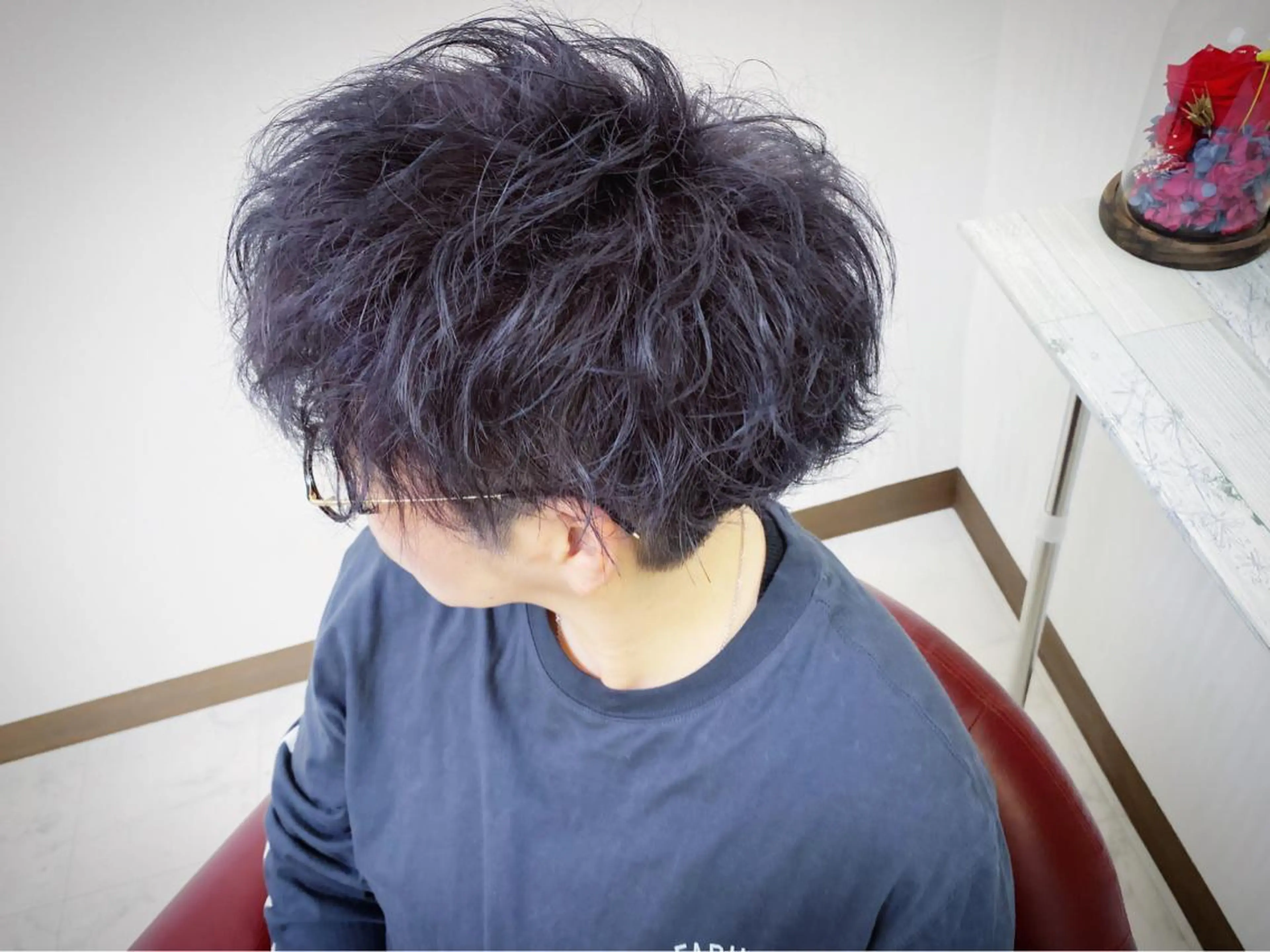 ショート パーマ ツイストスパイラルパーマ スパイラルパーマ カット パーマ トリートメント YURI ✨のヘアスタイル