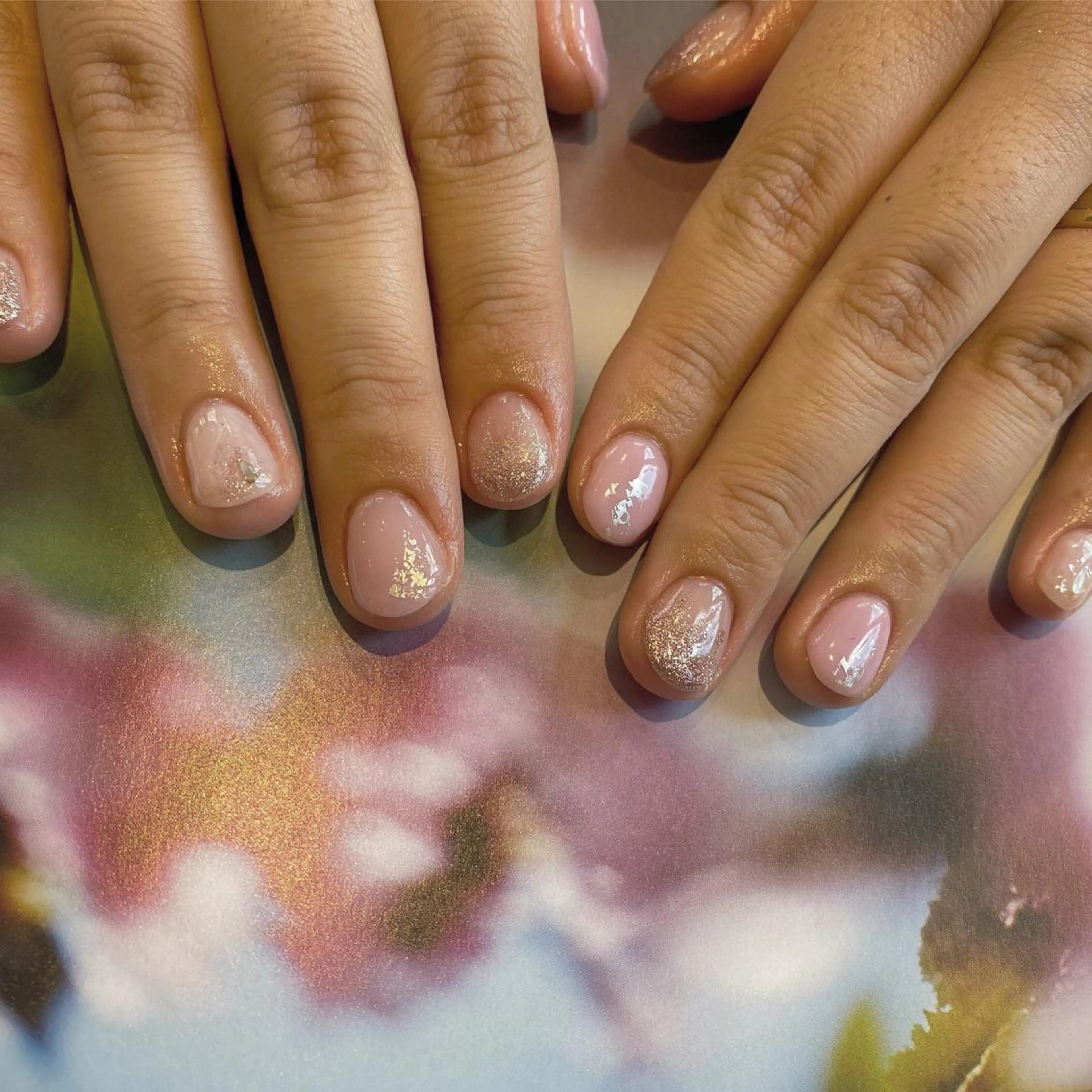 ネイル パステルネイル ハンドネイル nable.所属・栗林 実莉のネイルデザイン