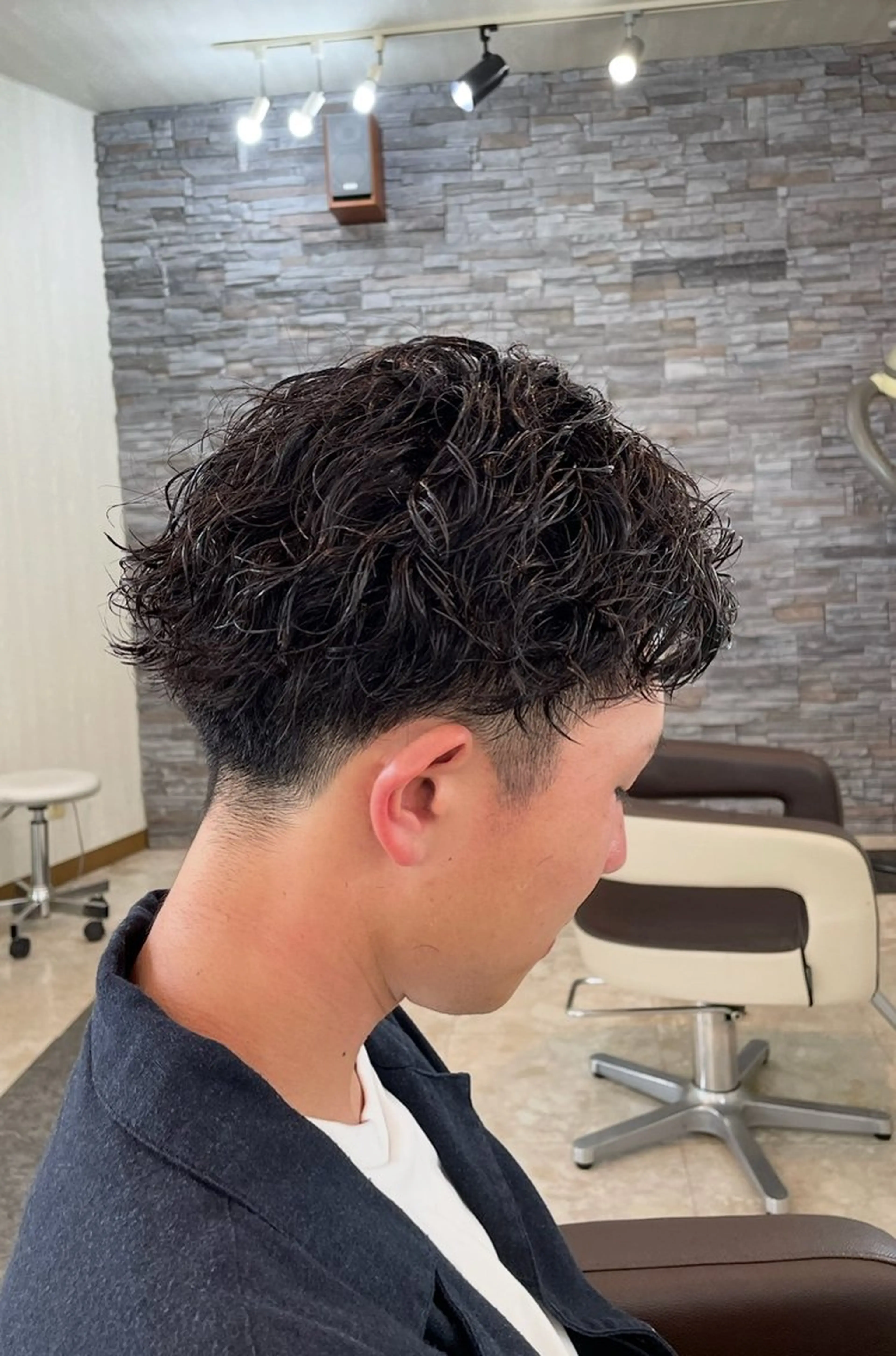 パーマ 甲田 和生のヘアスタイル