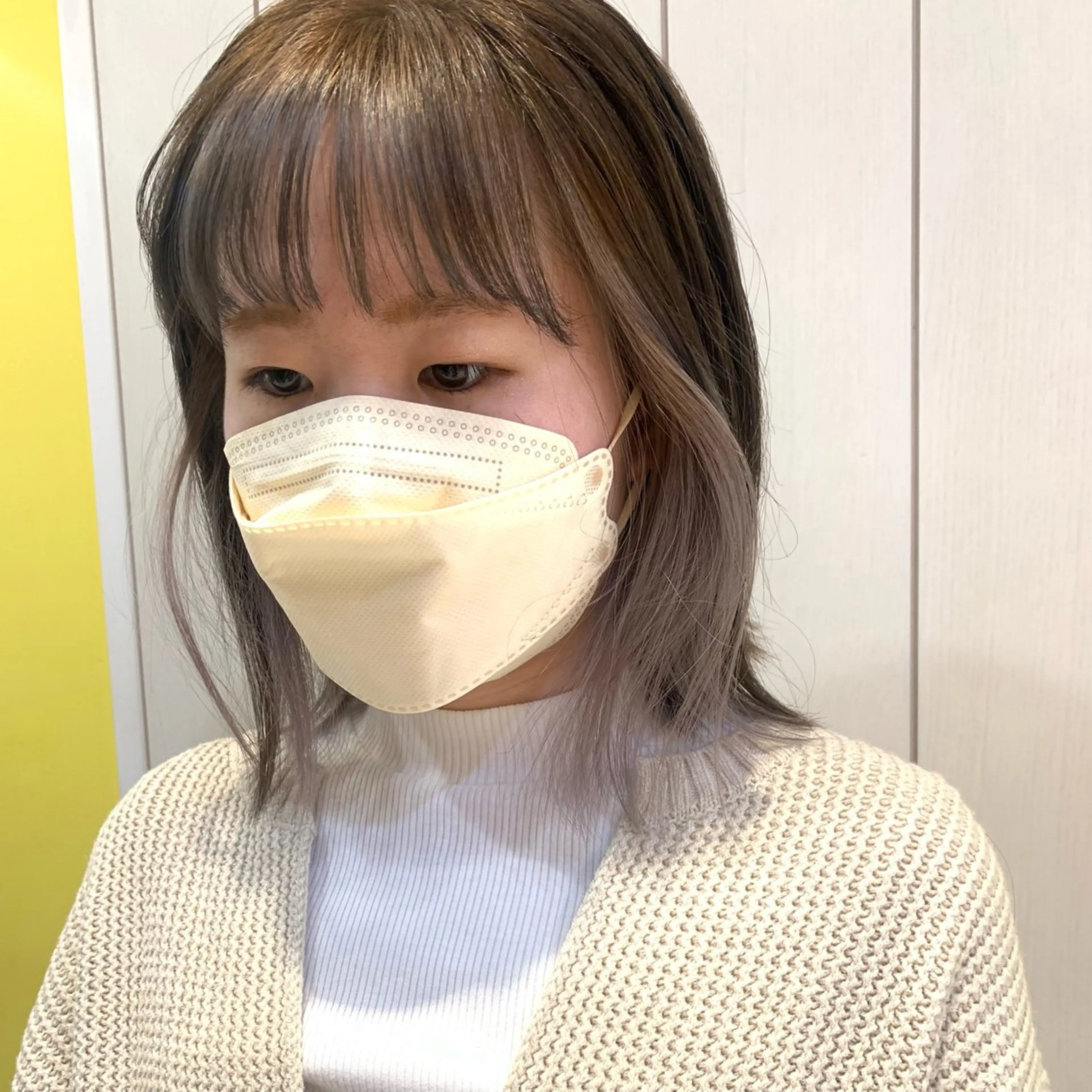 ミディアム カラー ヘアカラー アカネ/暖色カラー /ボブ🪐🧡のヘアスタイル