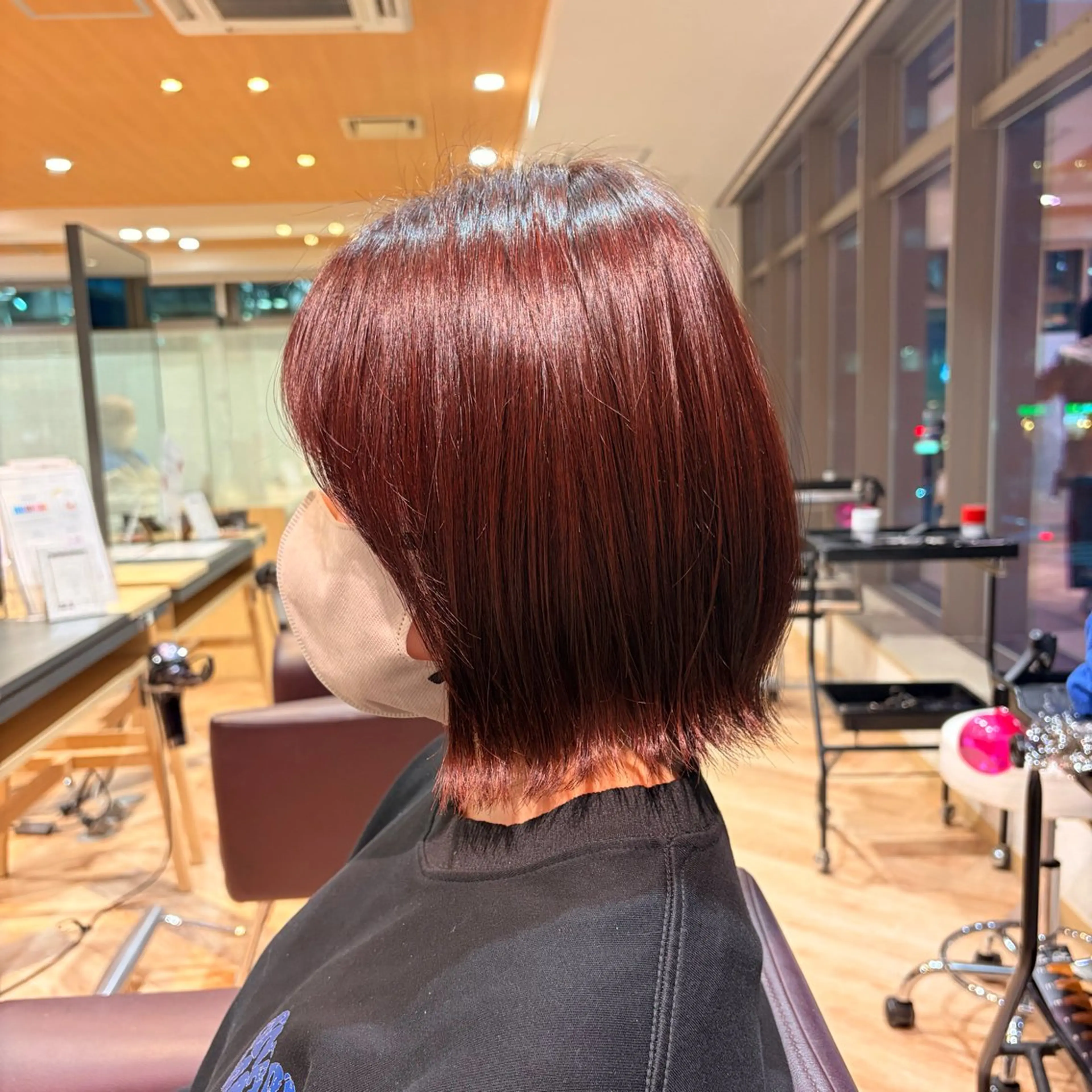 カラー ブラウンカラー ピンクカラー カット ヘアカラー Yamada Ami🪐のヘアスタイル