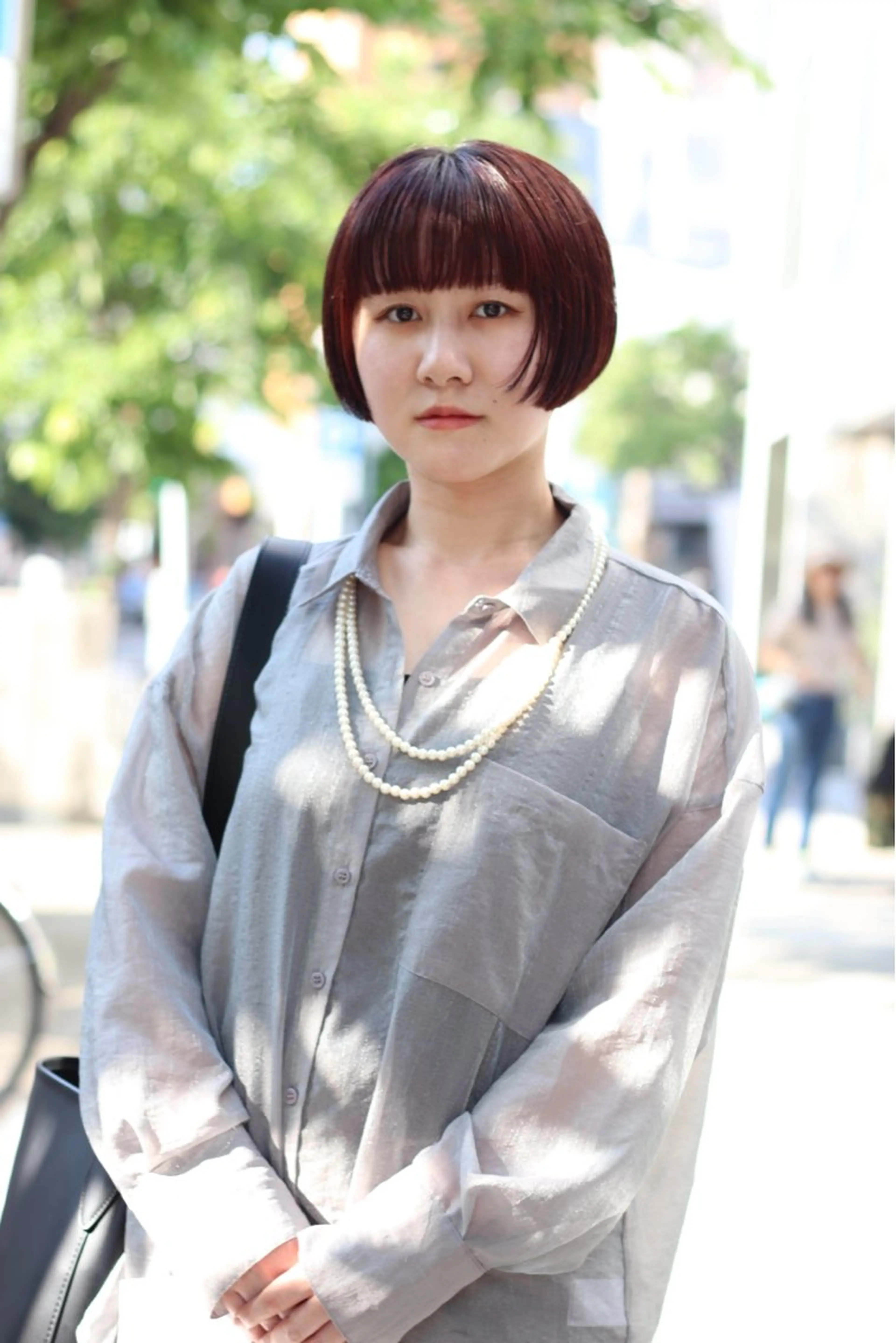 ショート カラー ボブ カット joh/メンズ/ ブリーチ/矢場町のヘアスタイル