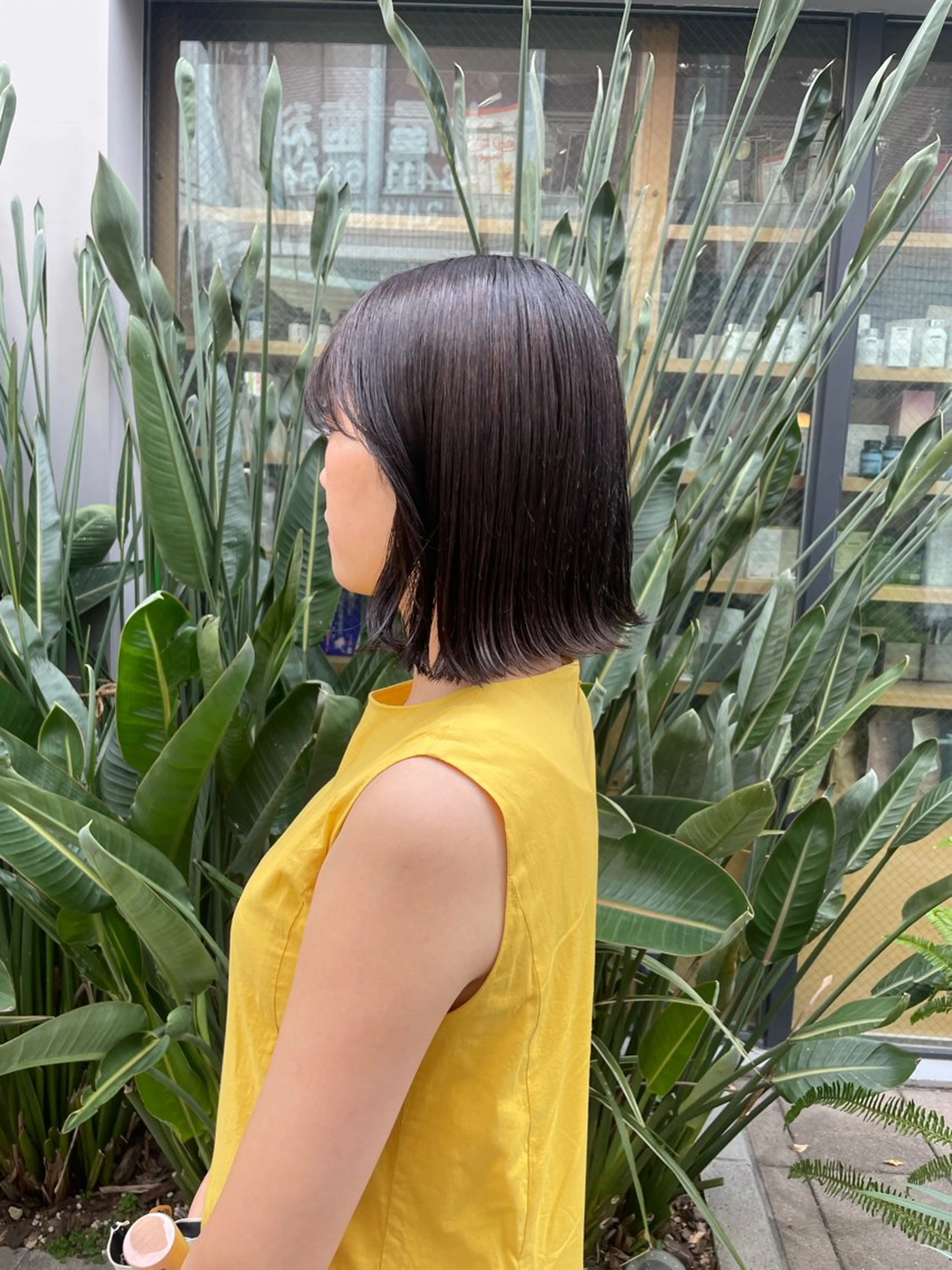 ミディアム ヘアカラー HARUKA /ボブカットのヘアスタイル