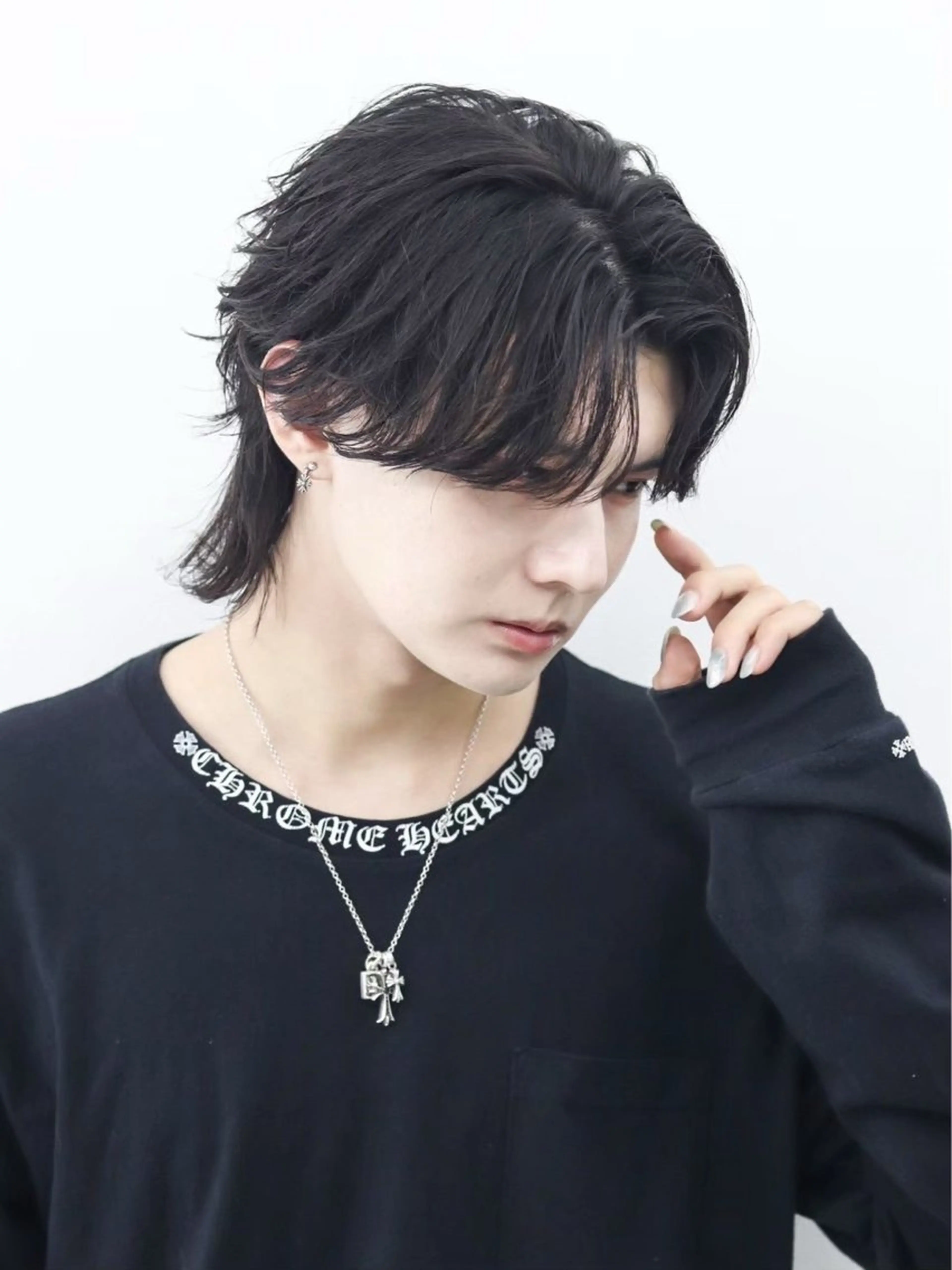 セミロング メンズ カット パーマ職人🔥/短髪 執行役員/YUTAのヘアスタイル