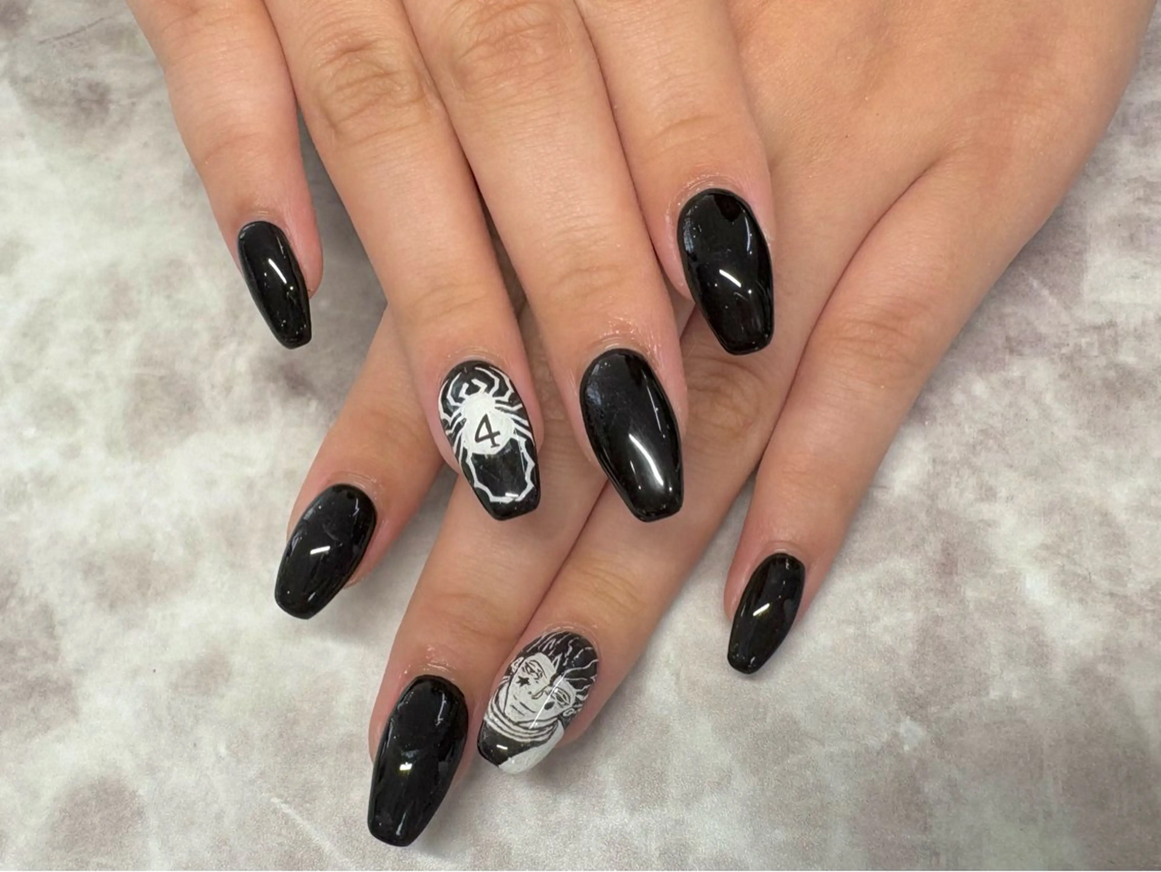 ネイル ハンドネイル Rich to 國廣のネイルデザイン