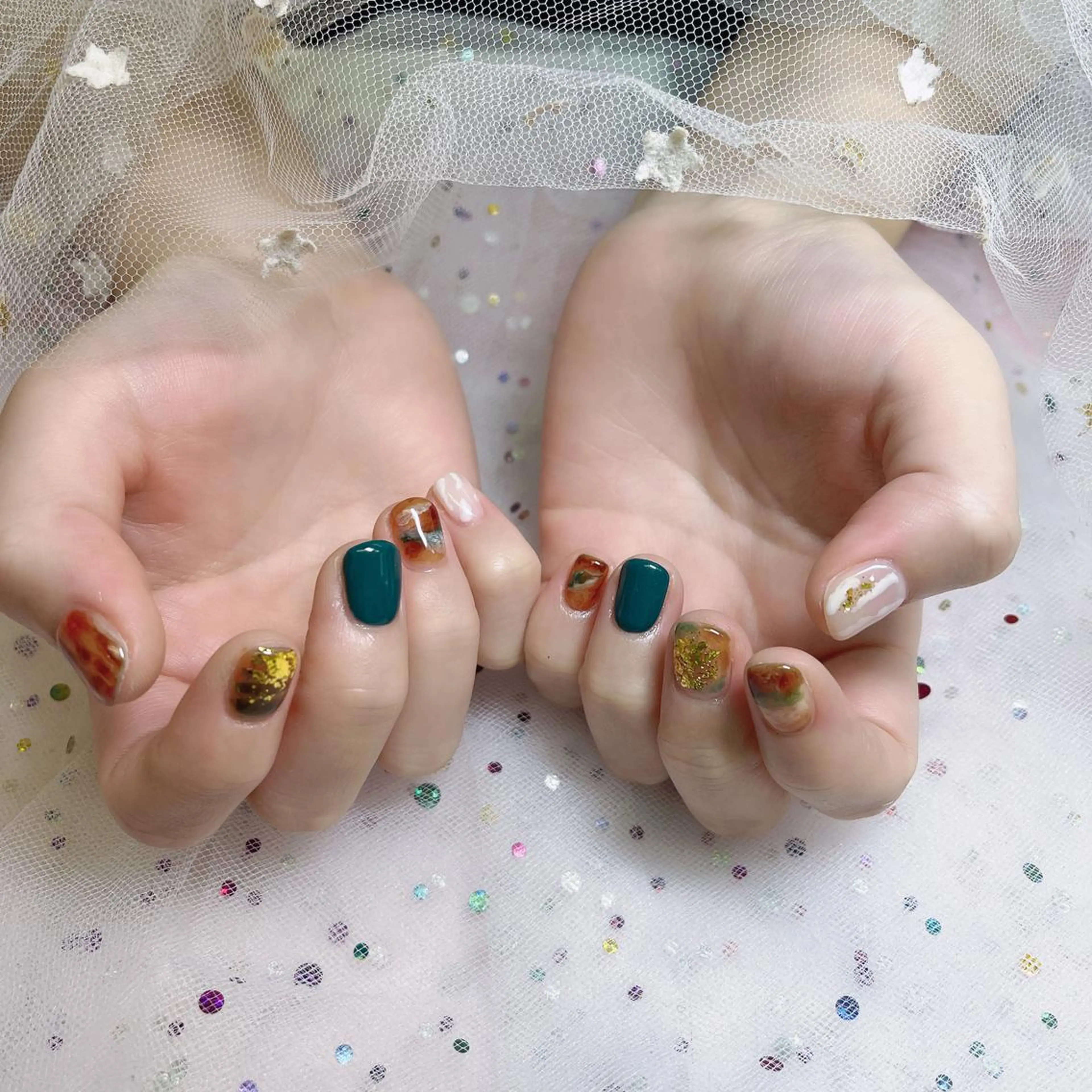 ネイル 💅ネイルサロン ブラン🌈かすみのネイルデザイン