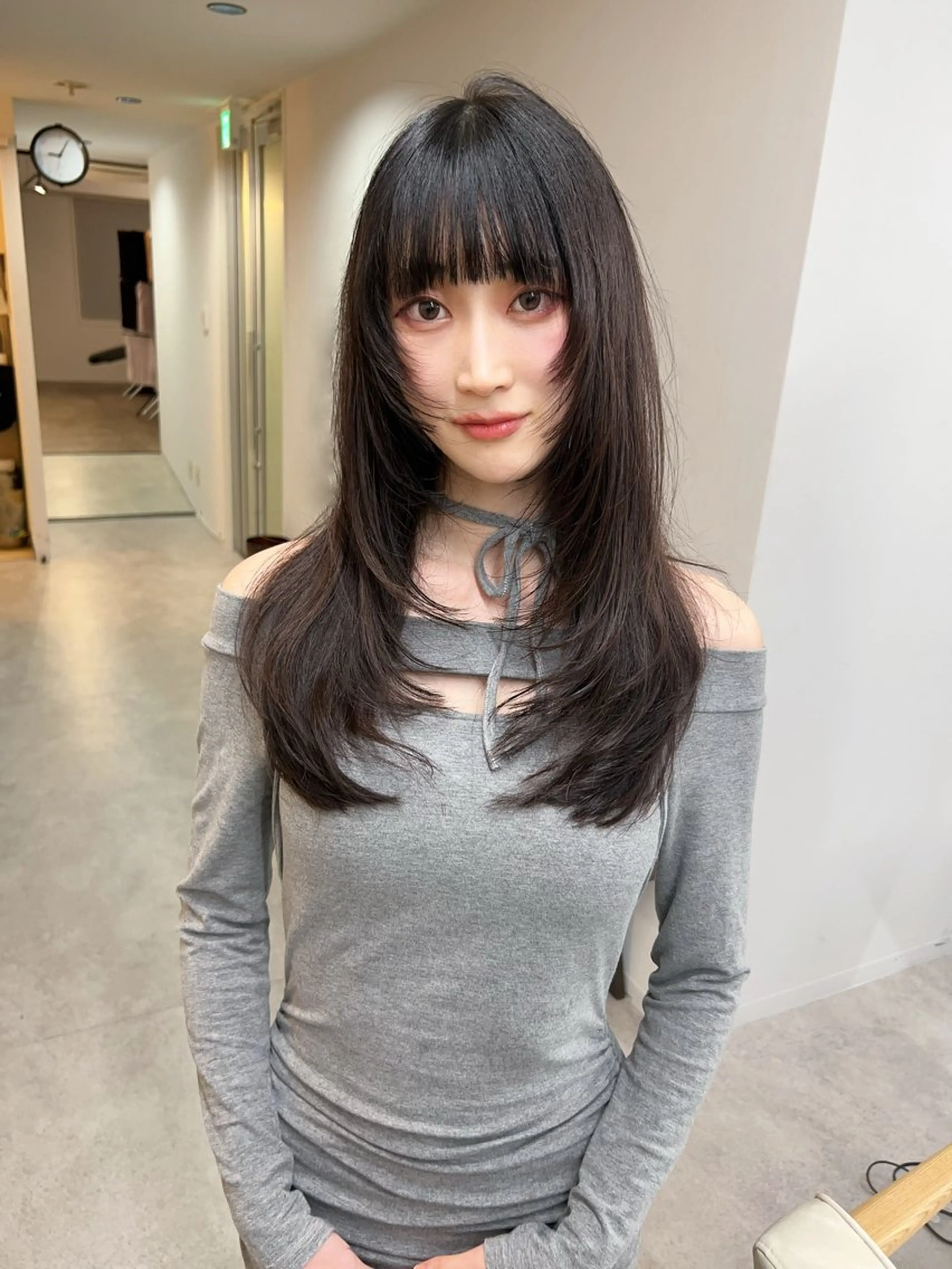 ロング 韓国レイヤー/ハイ トーン/優太のヘアスタイル