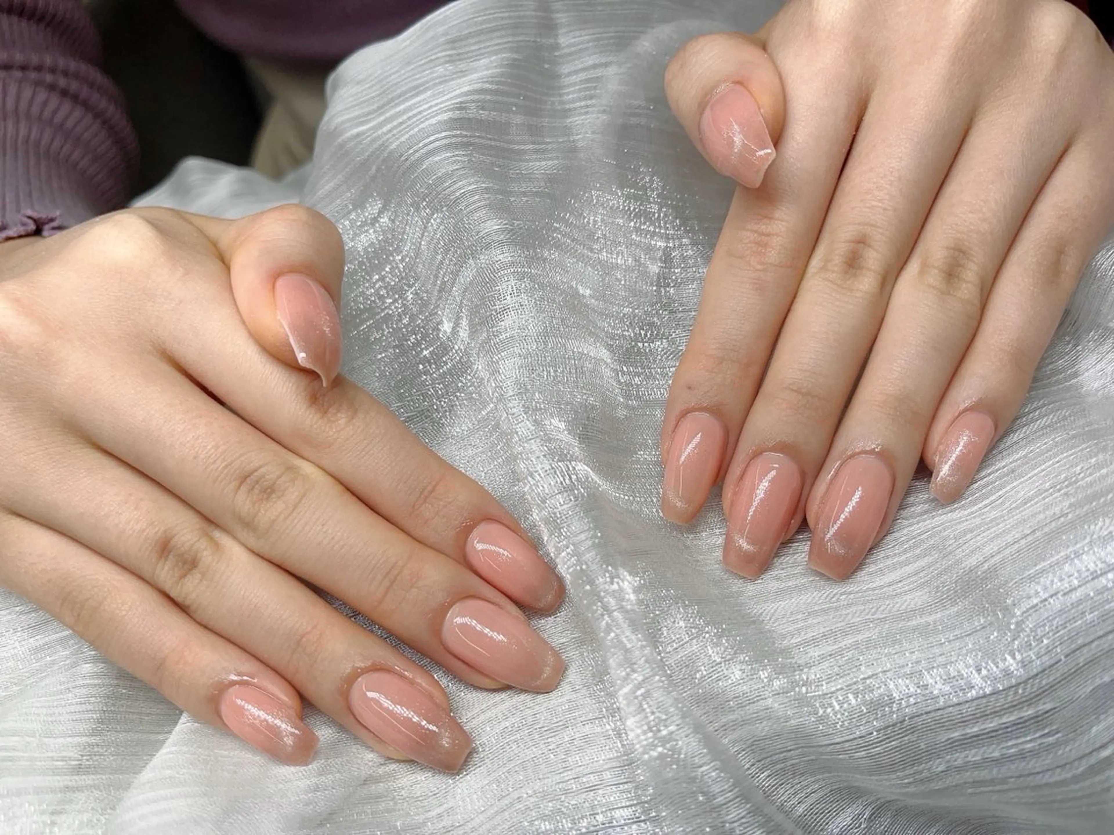 ネイル フレンチネイル マグネットネイル 長出し専門店🎀 HARO💕Nailのネイルデザイン