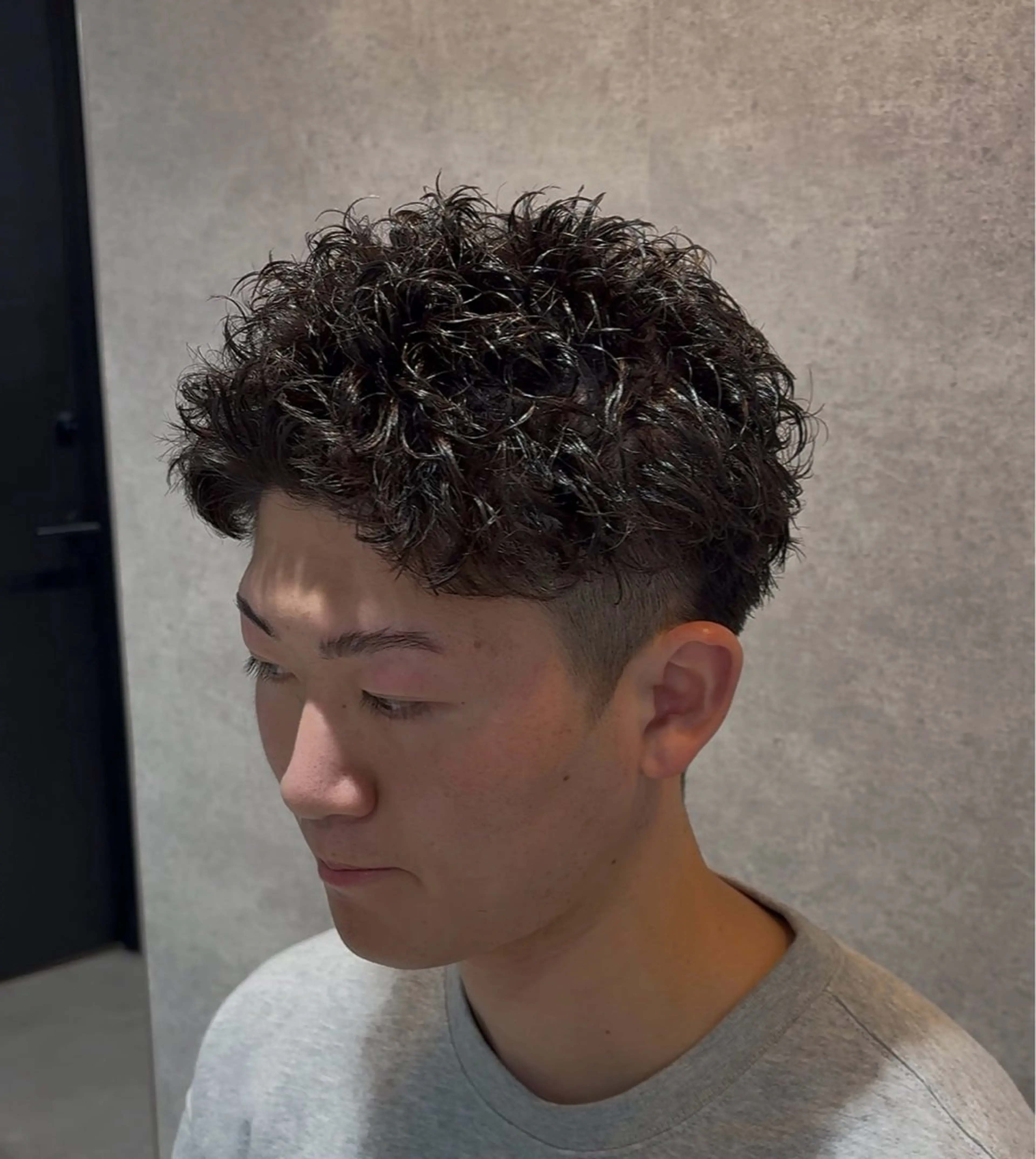 ショート カット パーマ ヘッドスパ ヘアセット パーマ指名率No1 メンズ特化ケイトのヘアスタイル