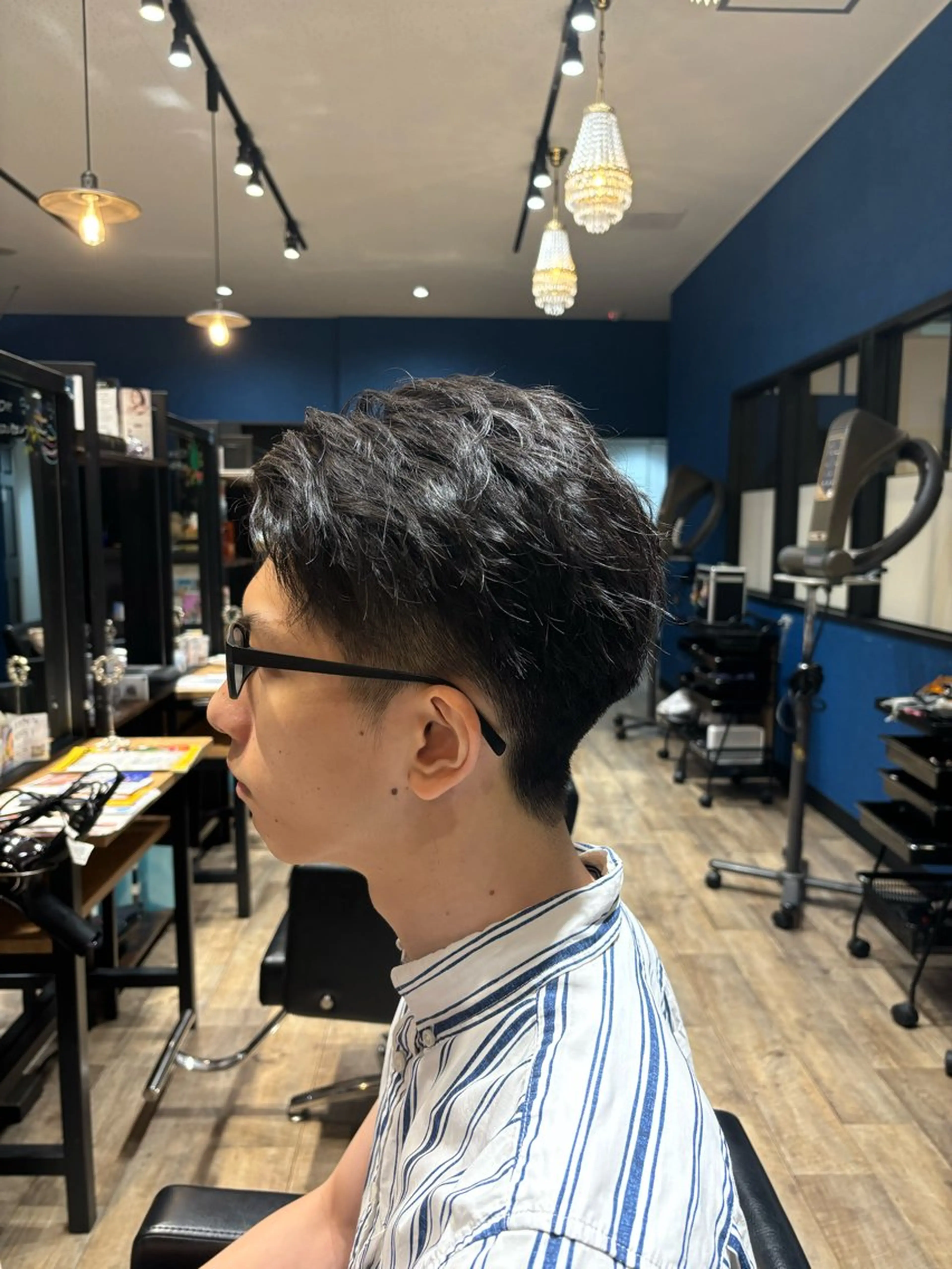 ショート メンズ カット 四役 蒼海のヘアスタイル