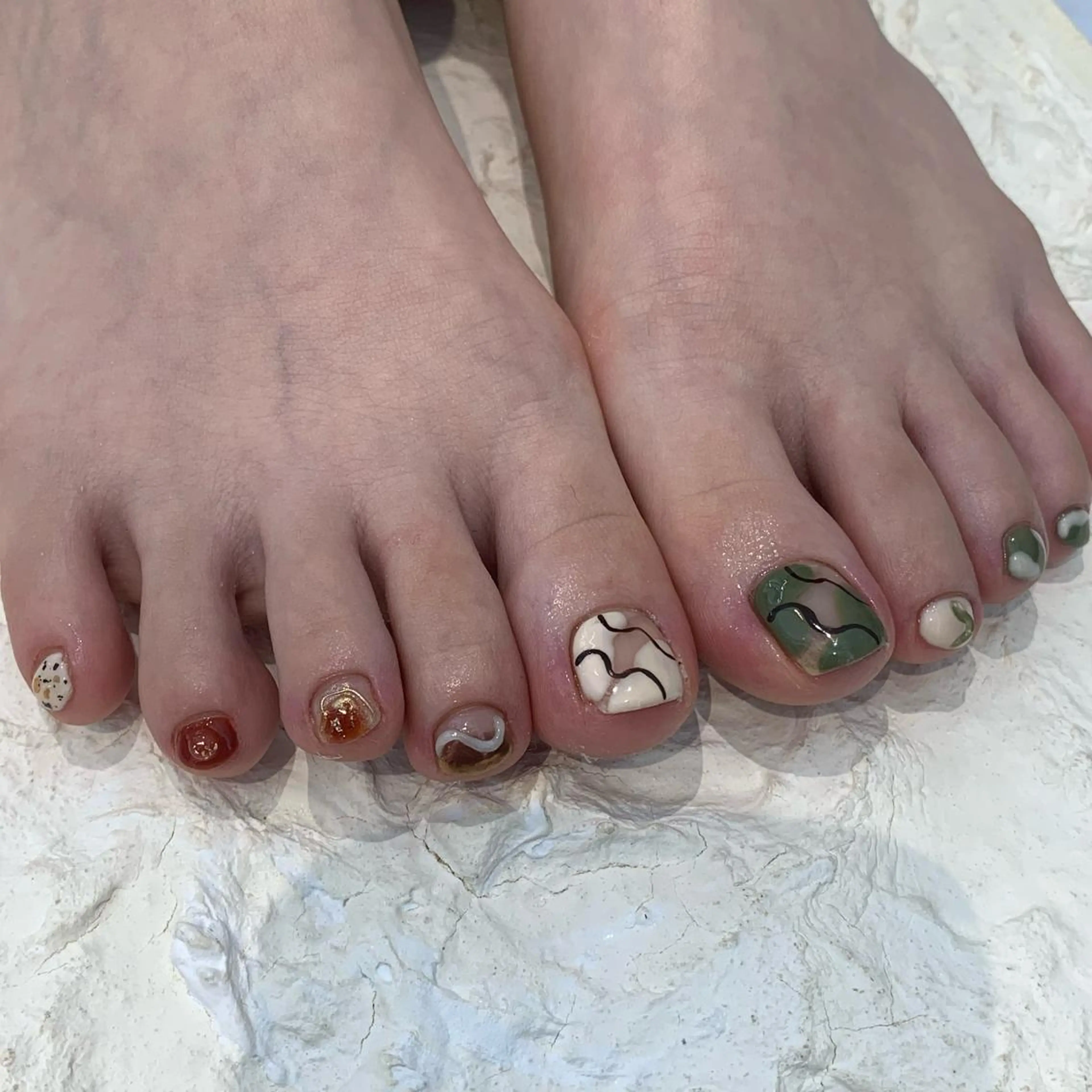 ネイル マキノ ユイのネイルデザイン