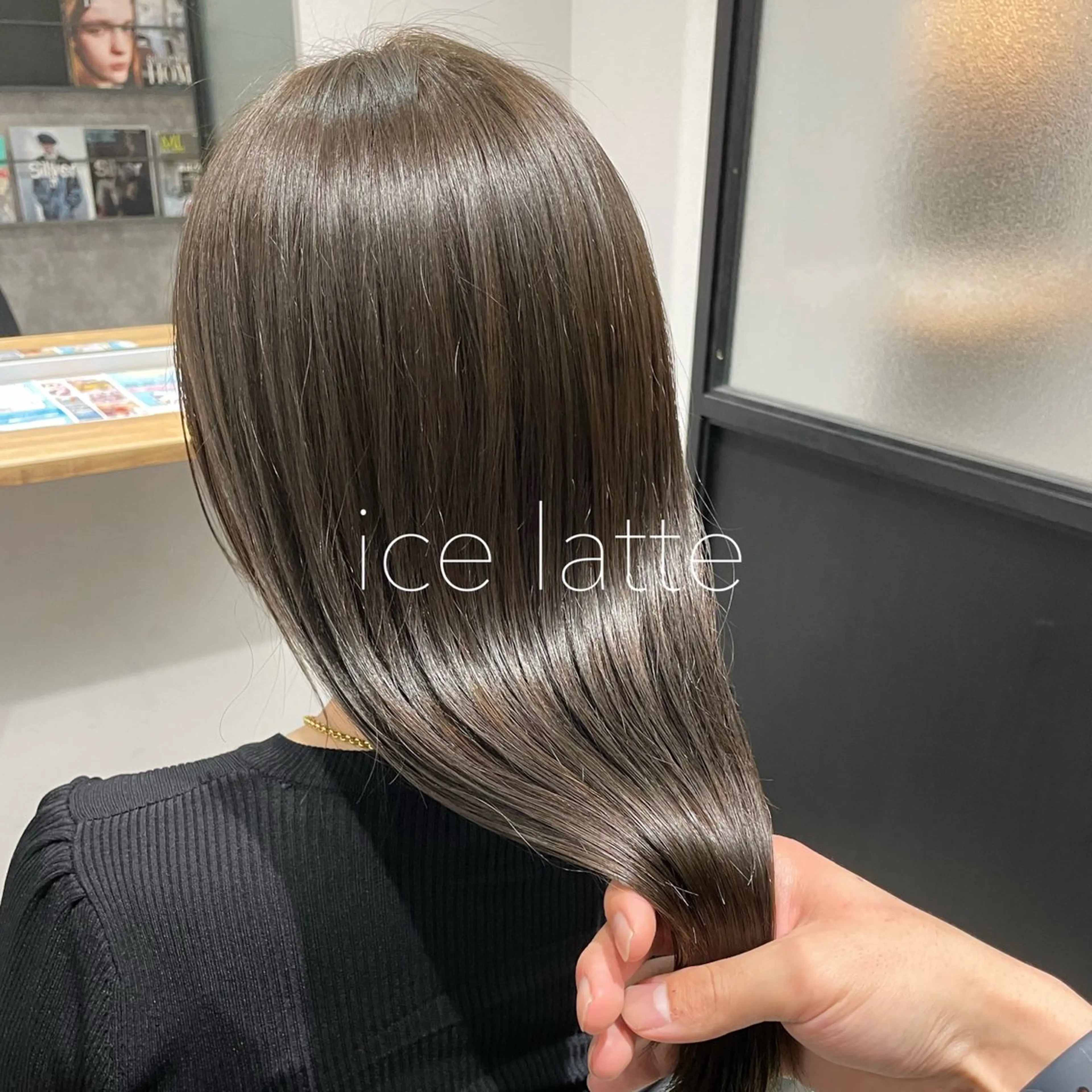 セミロング カラー 川崎のカラー職人🥣 kentaのヘアスタイル