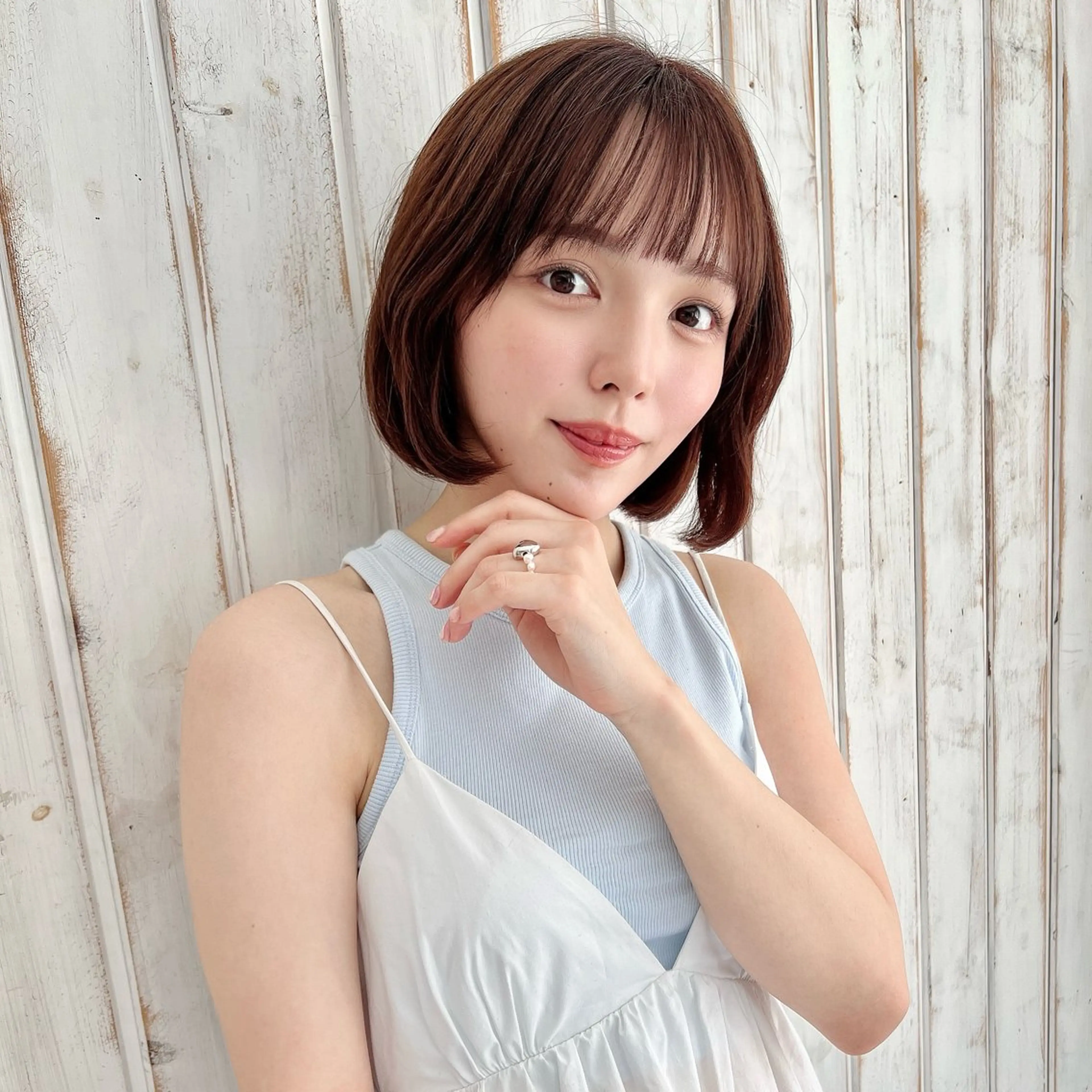 ショート ボブ/髪質改善/ ミディアム/浅川俊輝のヘアスタイル