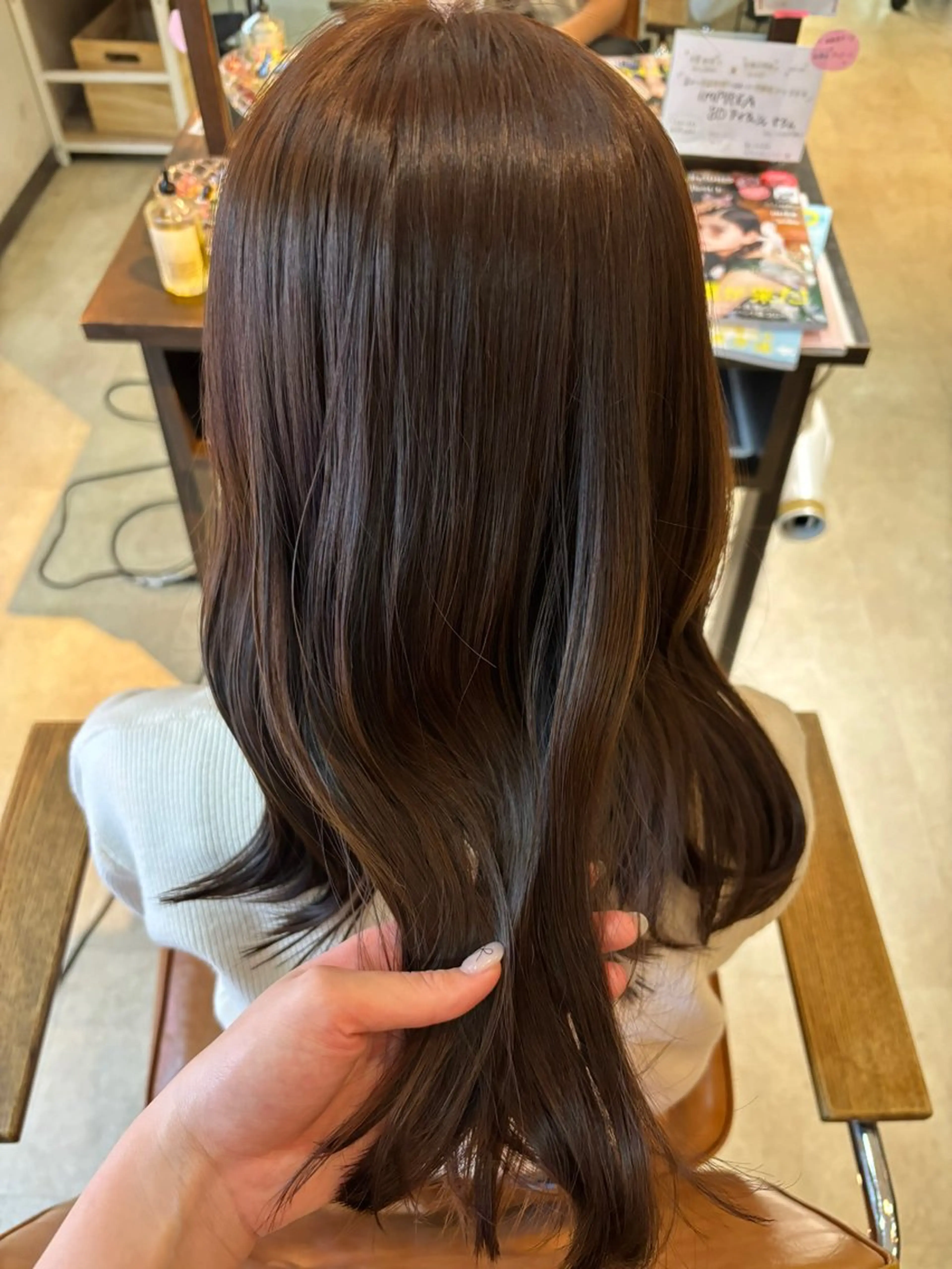 ミディアム hair salon charme大賀彩矢のヘアスタイル