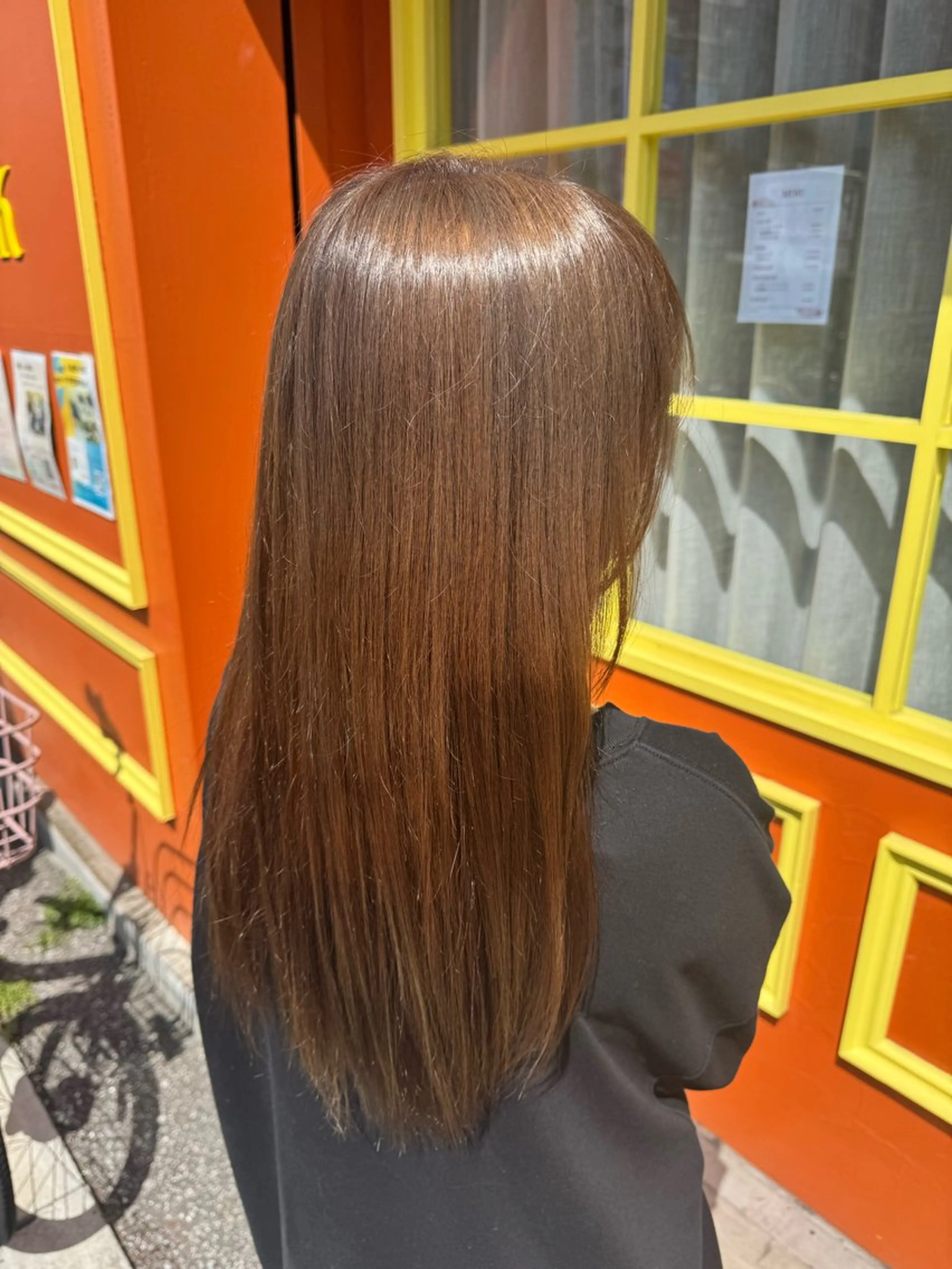 ロング カラー ヘアカラー 米倉 麻衣のヘアスタイル