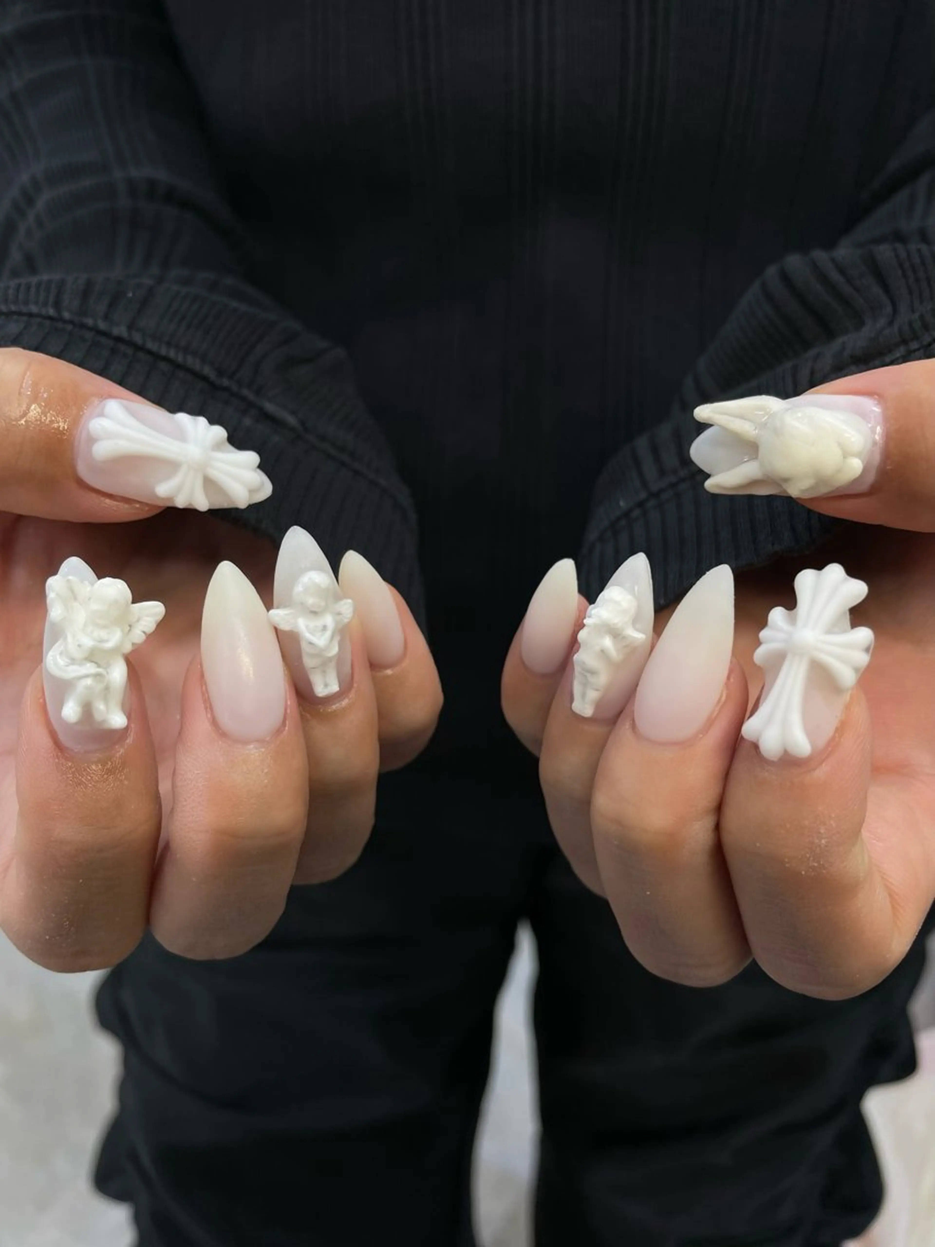 ネイル ハンドネイル ひめか🫁 推し概念・個性派のネイルデザイン