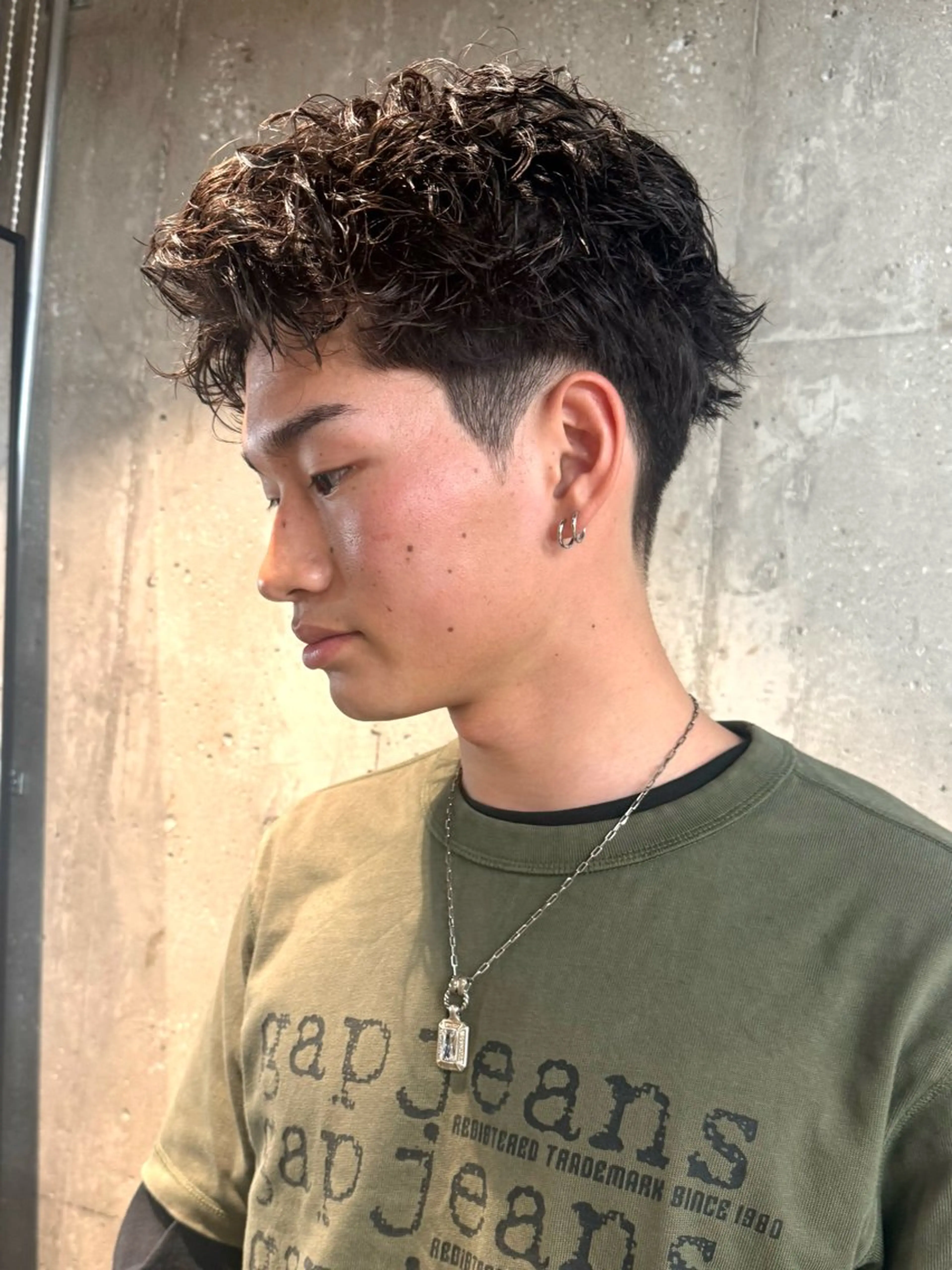 パーマ メンズ カット パーマ 垢抜けメンズ特化 sakuraのヘアスタイル