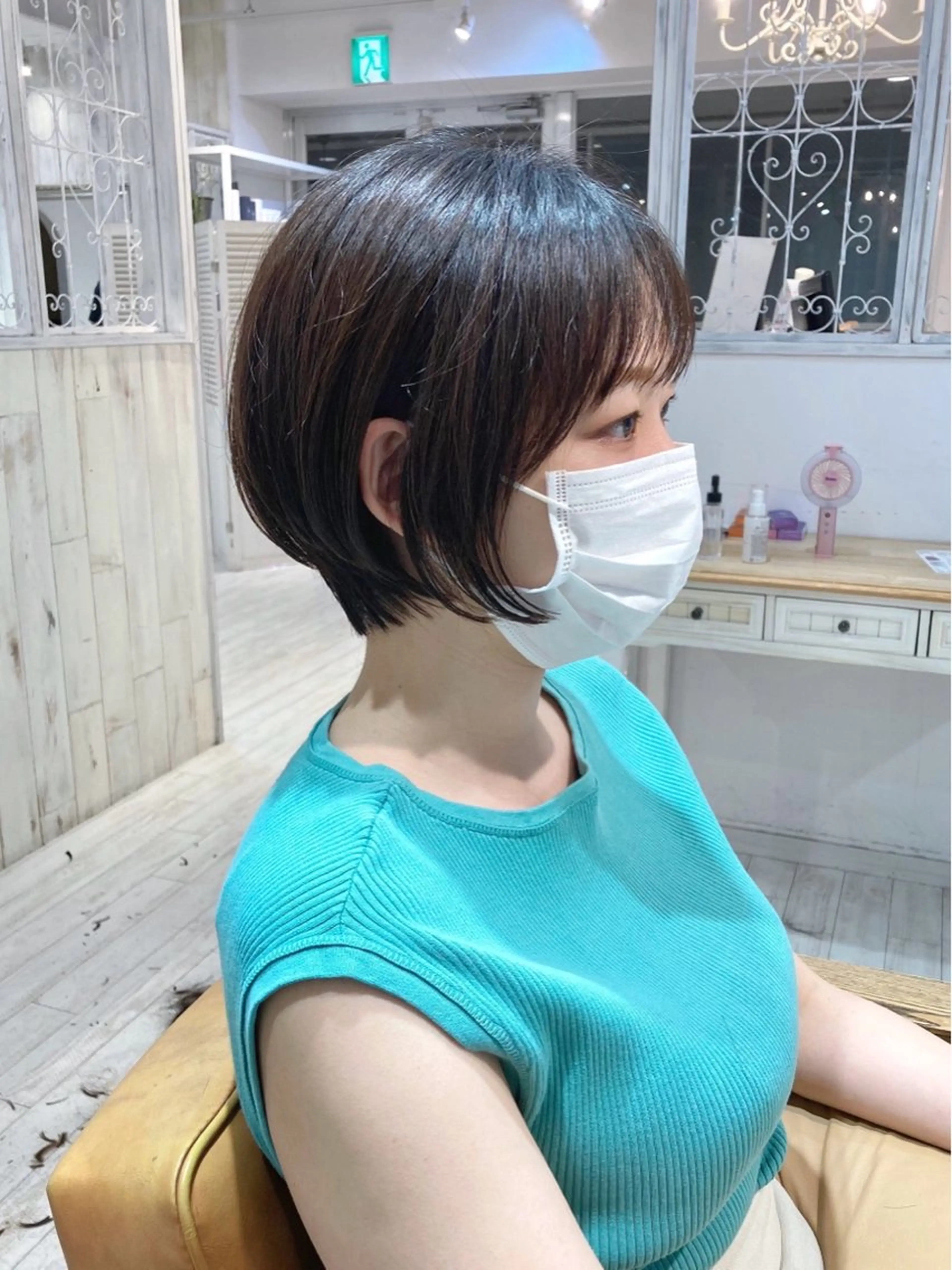 ショート カット トリートメント レイヤー/メンズ 竹田凪儀のヘアスタイル